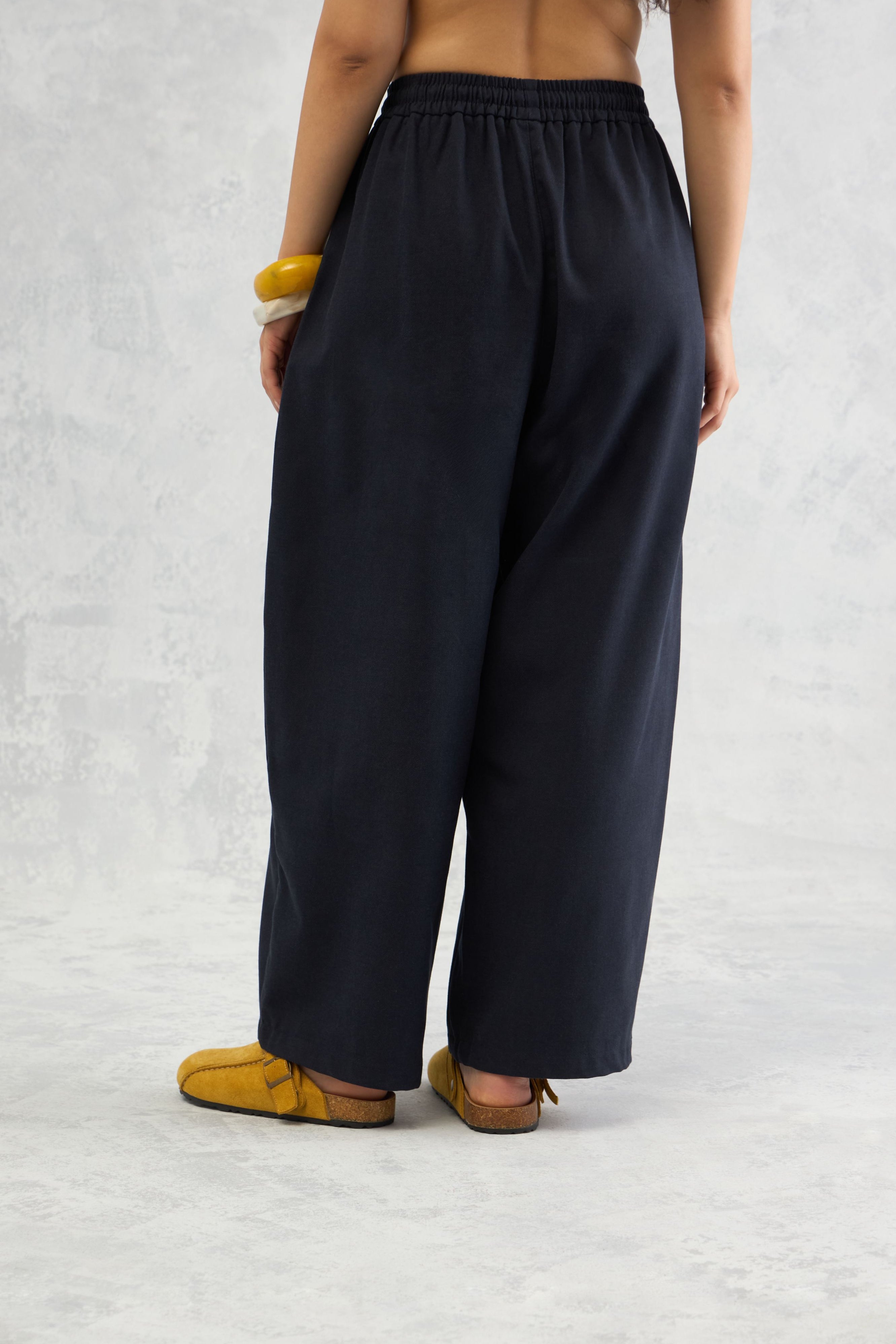 Panelled Barrel Pant (10% Off Auto Applied On Add to Cart)