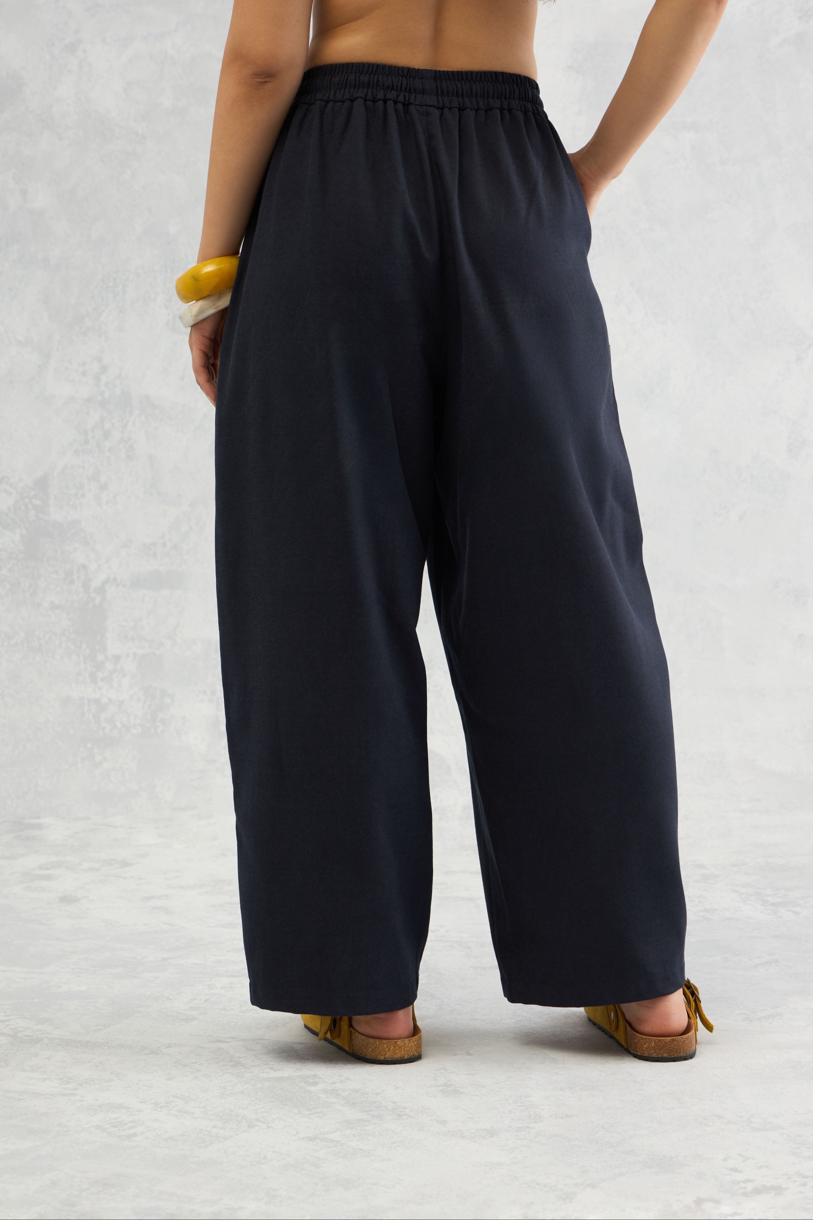 Panelled Barrel Pant (10% Off Auto Applied On Add to Cart)