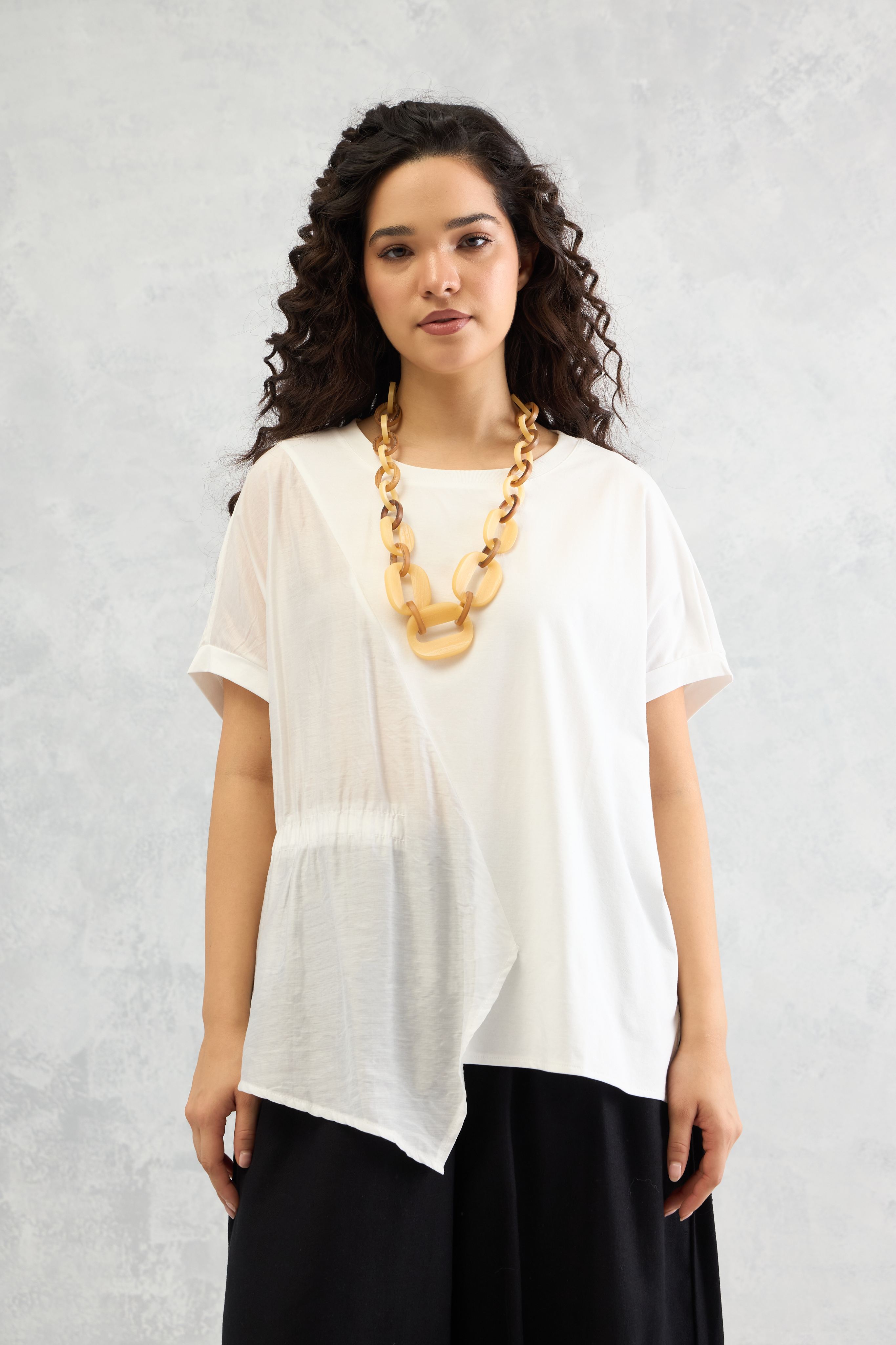 The Woven Play Tee (10% Off Auto Applied On Add to Cart)