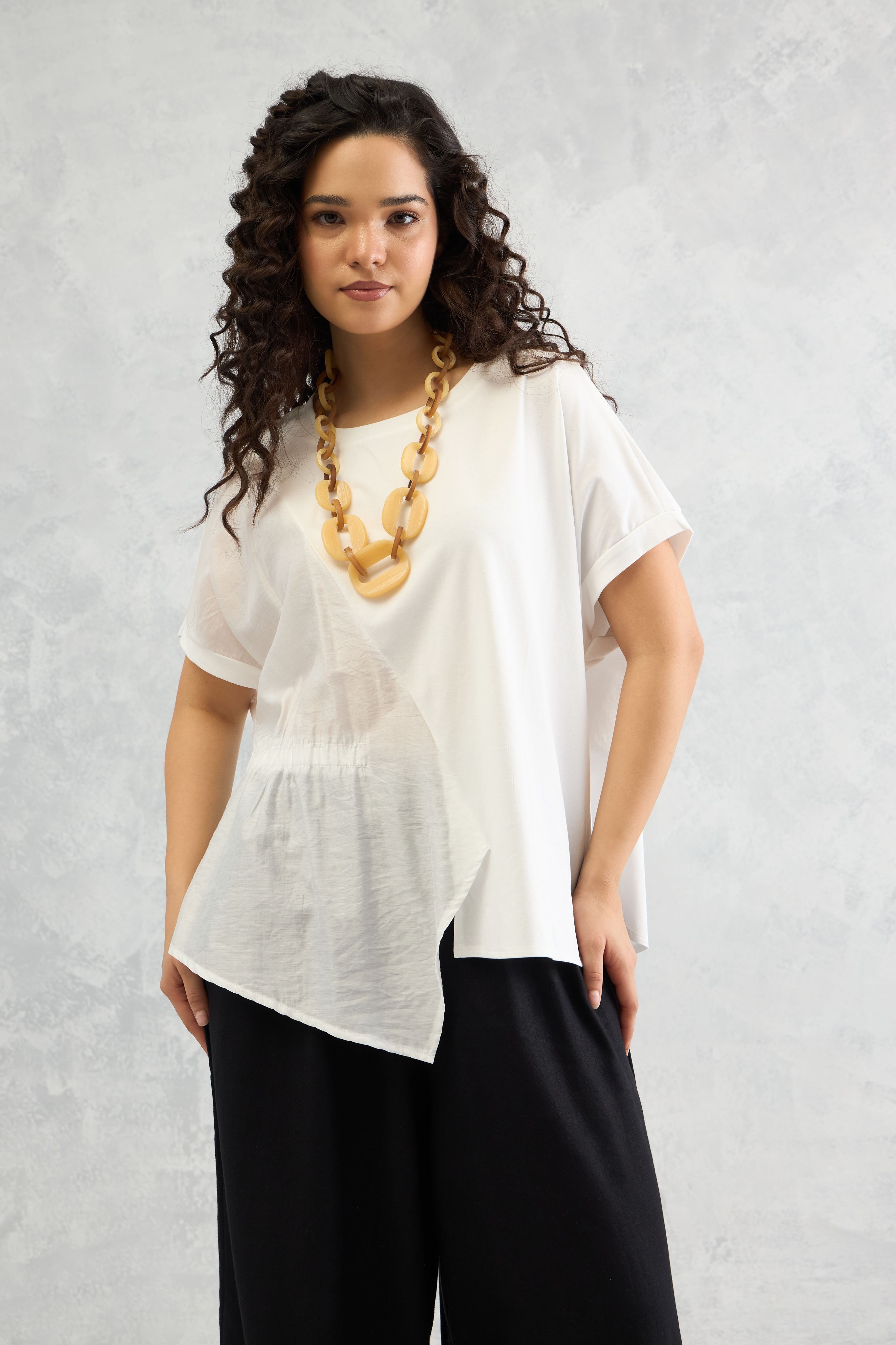 The Woven Play Tee (10% Off Auto Applied On Add to Cart)
