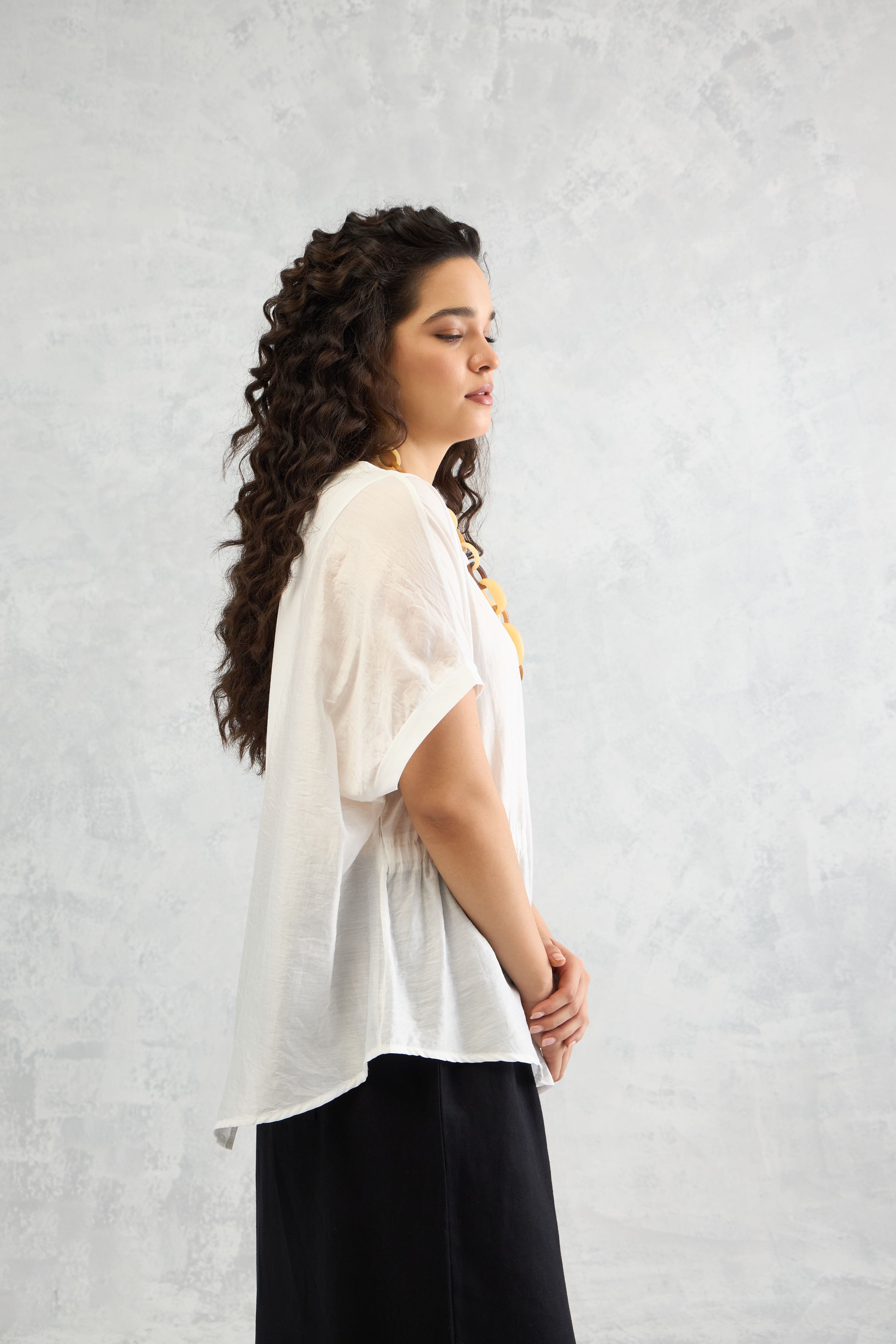 The Woven Play Tee (10% Off Auto Applied On Add to Cart)