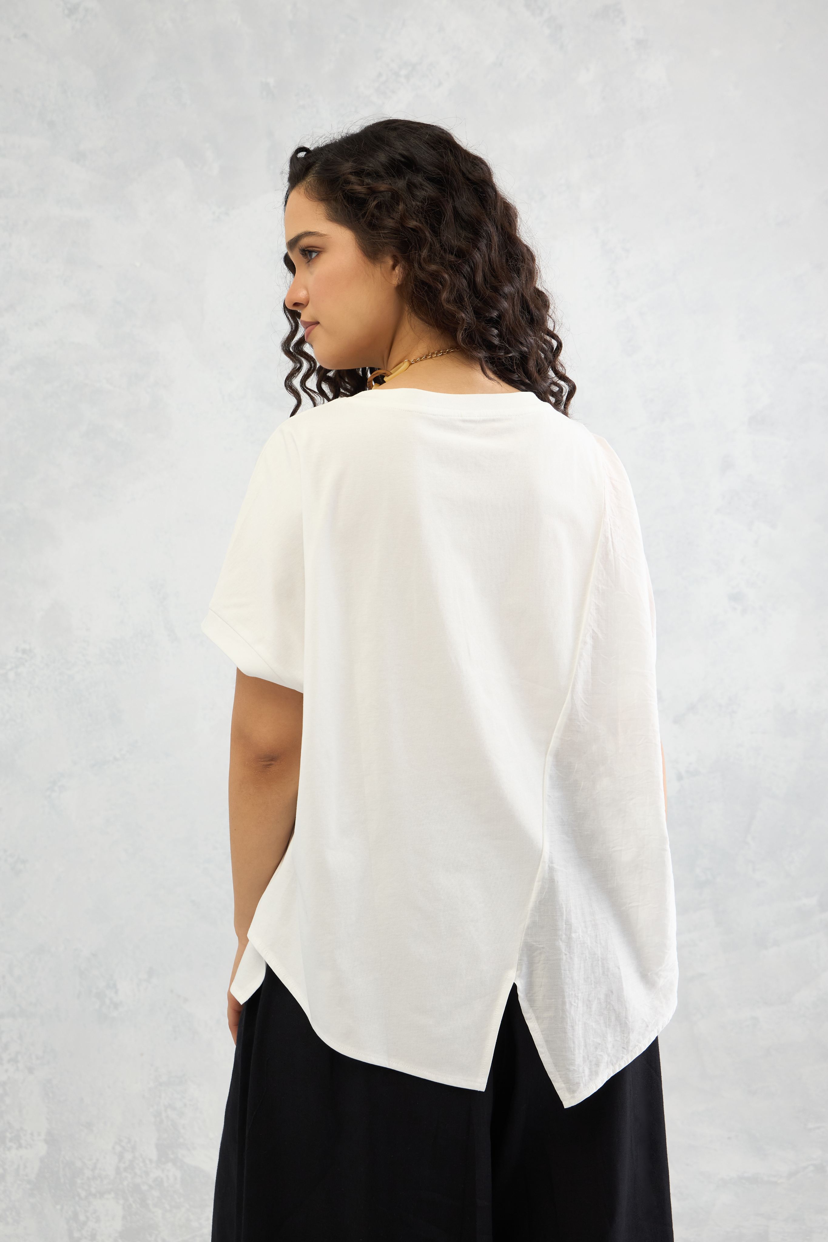 The Woven Play Tee (10% Off Auto Applied On Add to Cart)