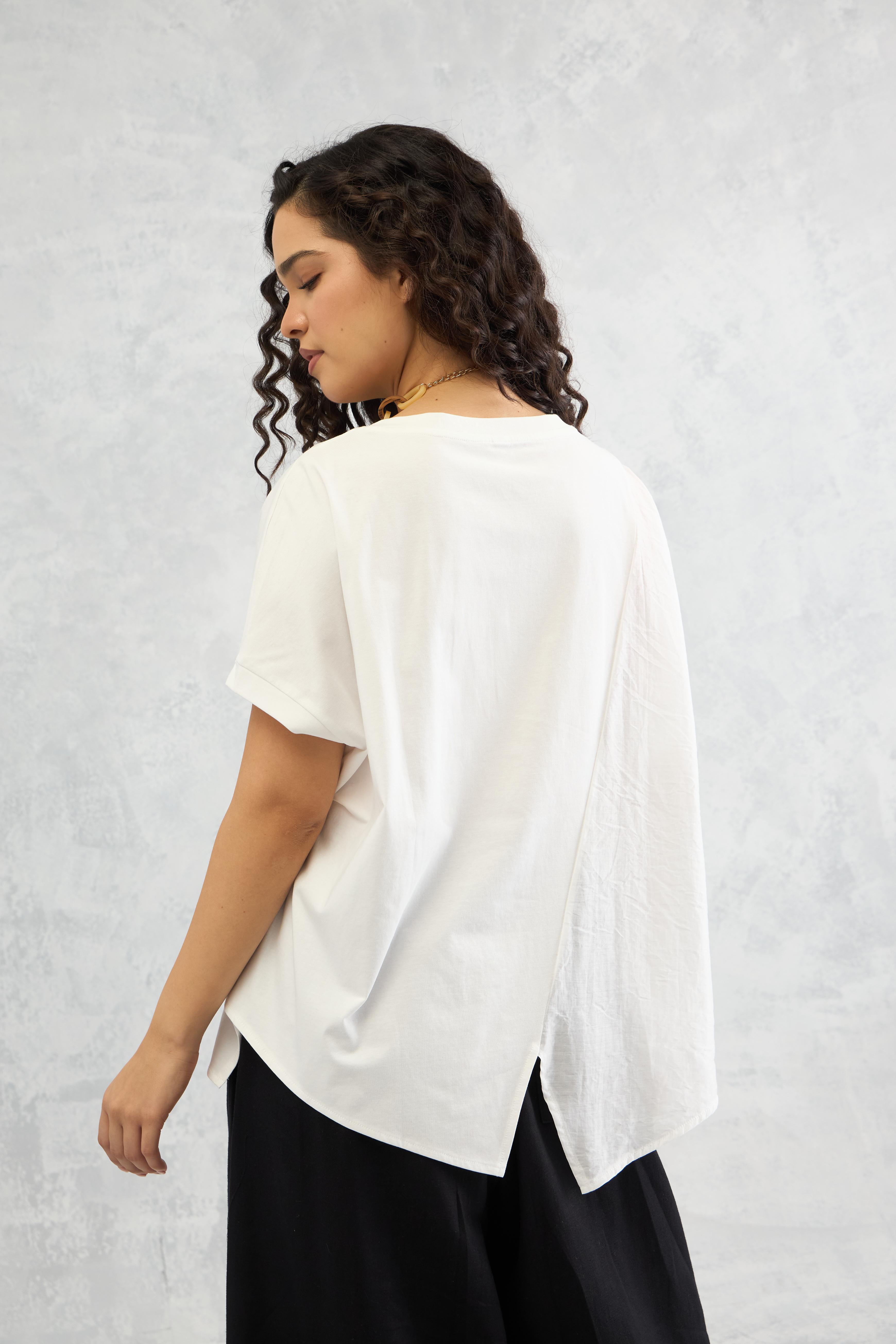 The Woven Play Tee (10% Off Auto Applied On Add to Cart)