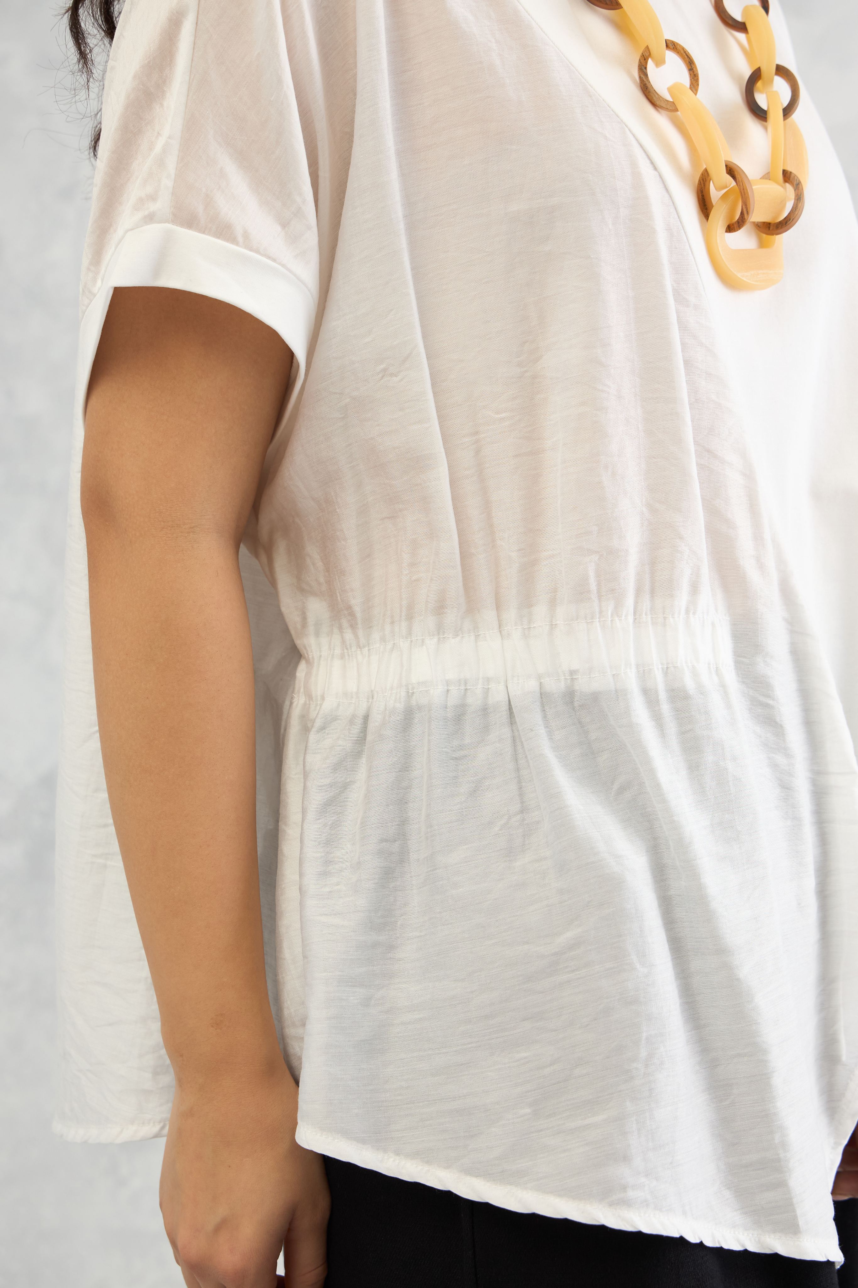 The Woven Play Tee (10% Off Auto Applied On Add to Cart)