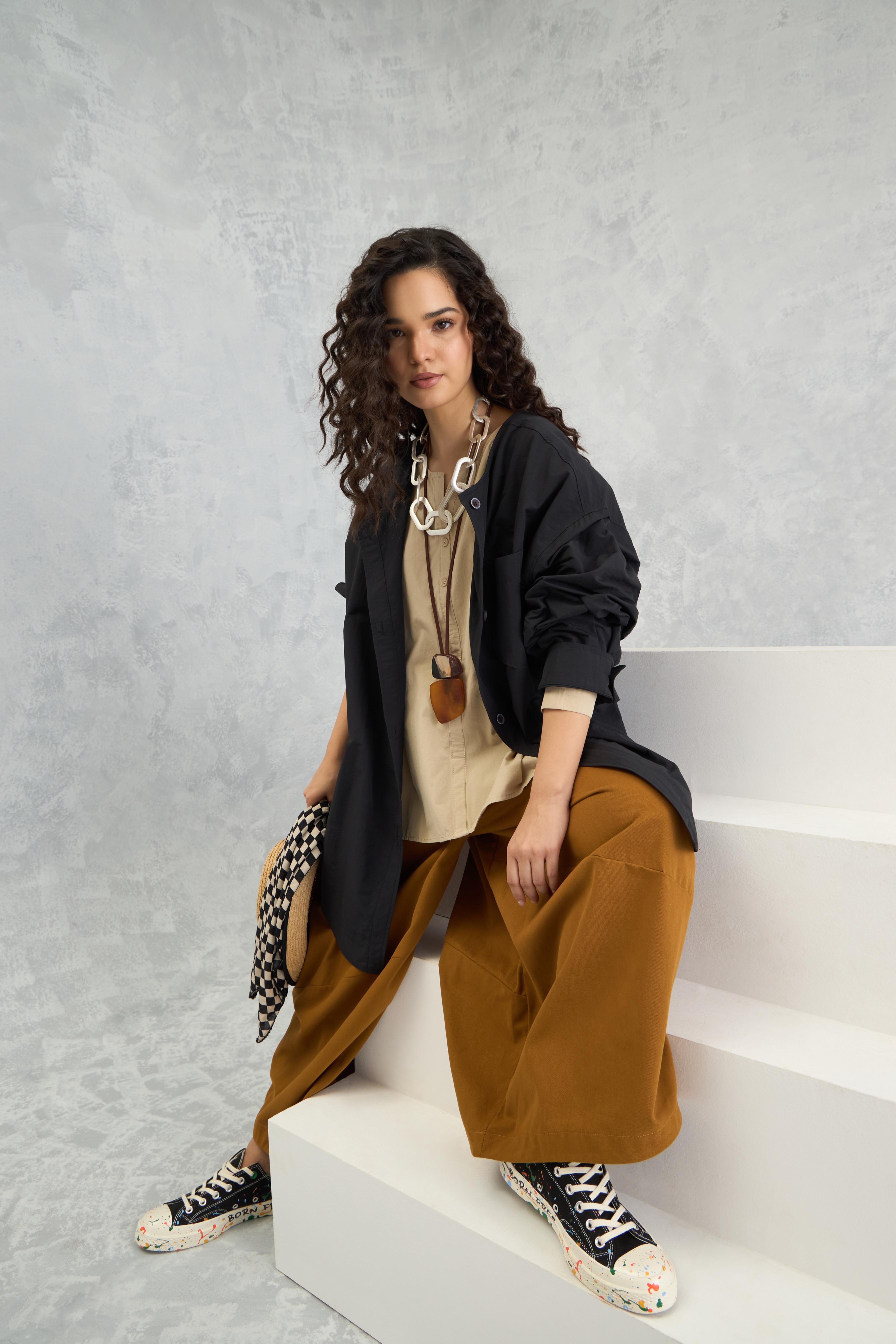 Boxy Layer Shacket (10% Off Auto Applied On Add to Cart)