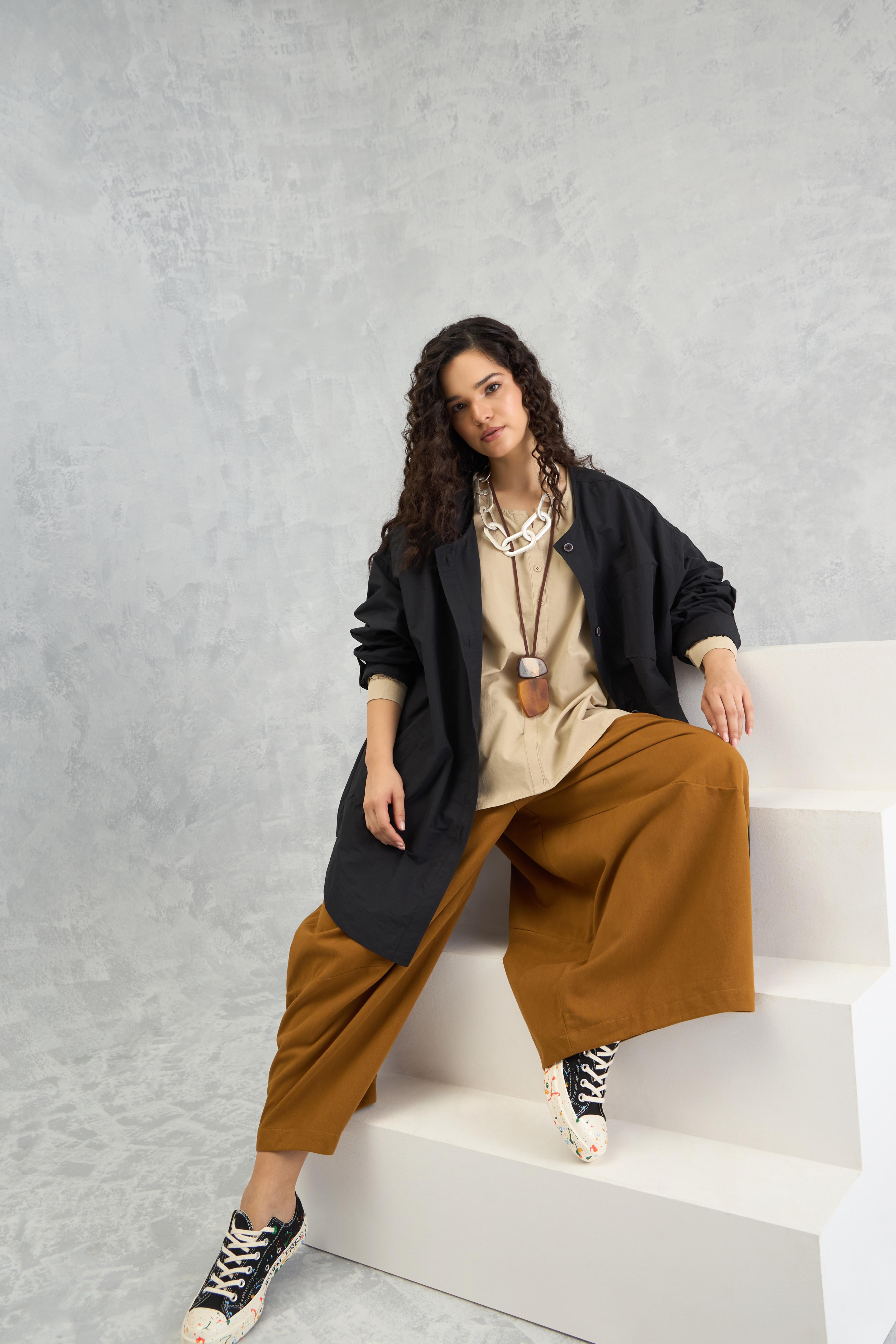 Boxy Layer Shacket (10% Off Auto Applied On Add to Cart)