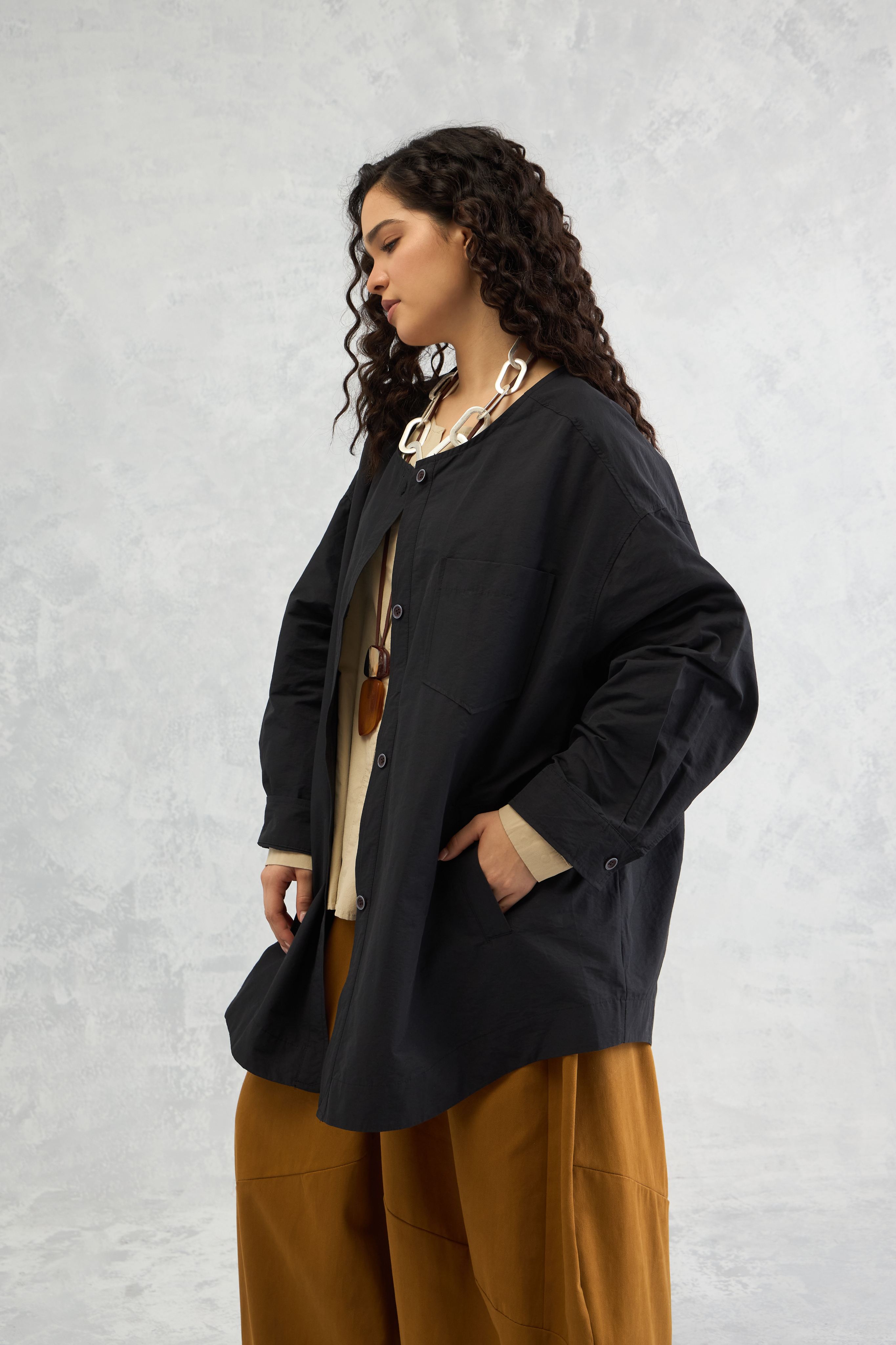 Boxy Layer Shacket (10% Off Auto Applied On Add to Cart)
