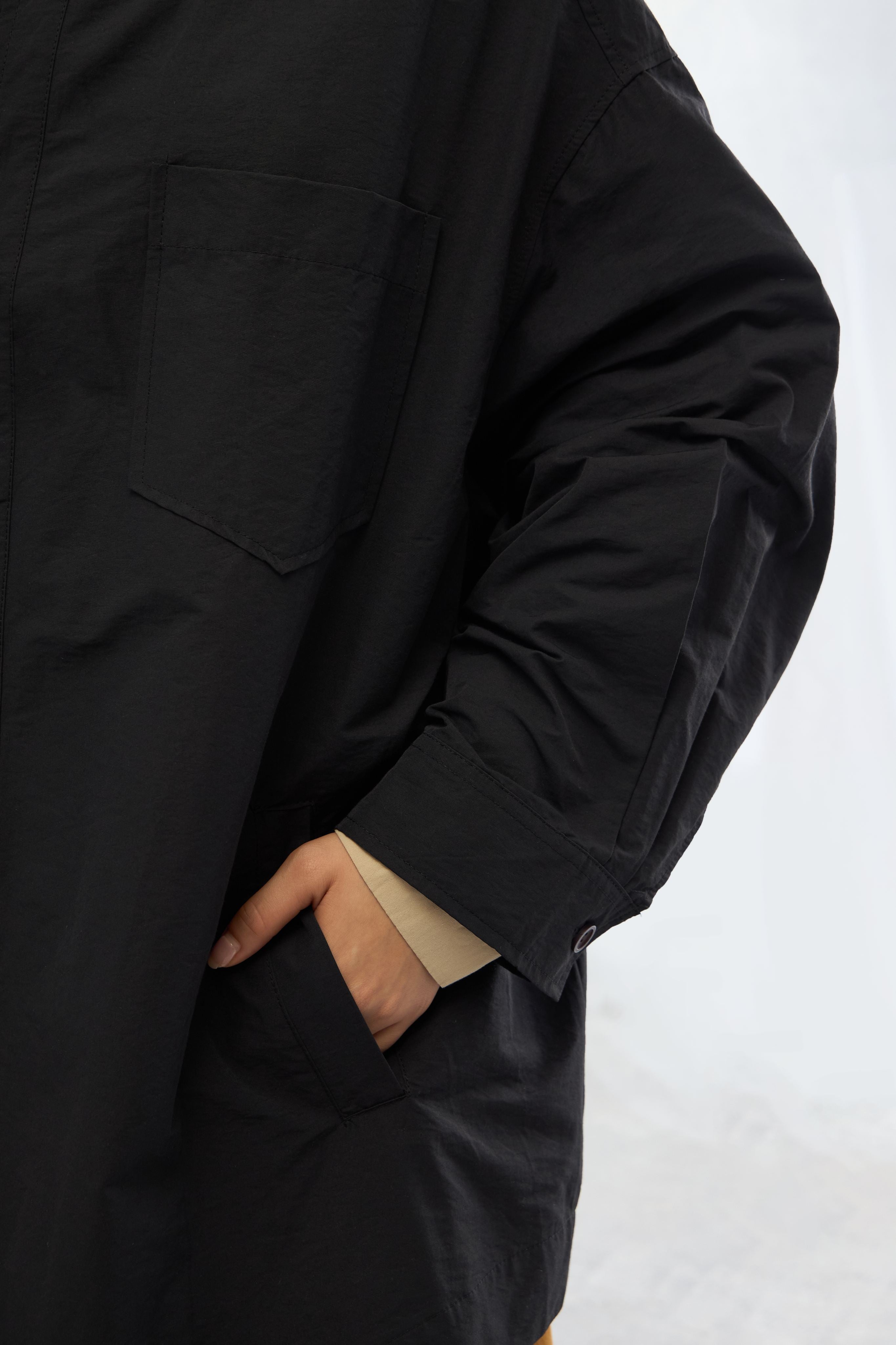 Boxy Layer Shacket (10% Off Auto Applied On Add to Cart)