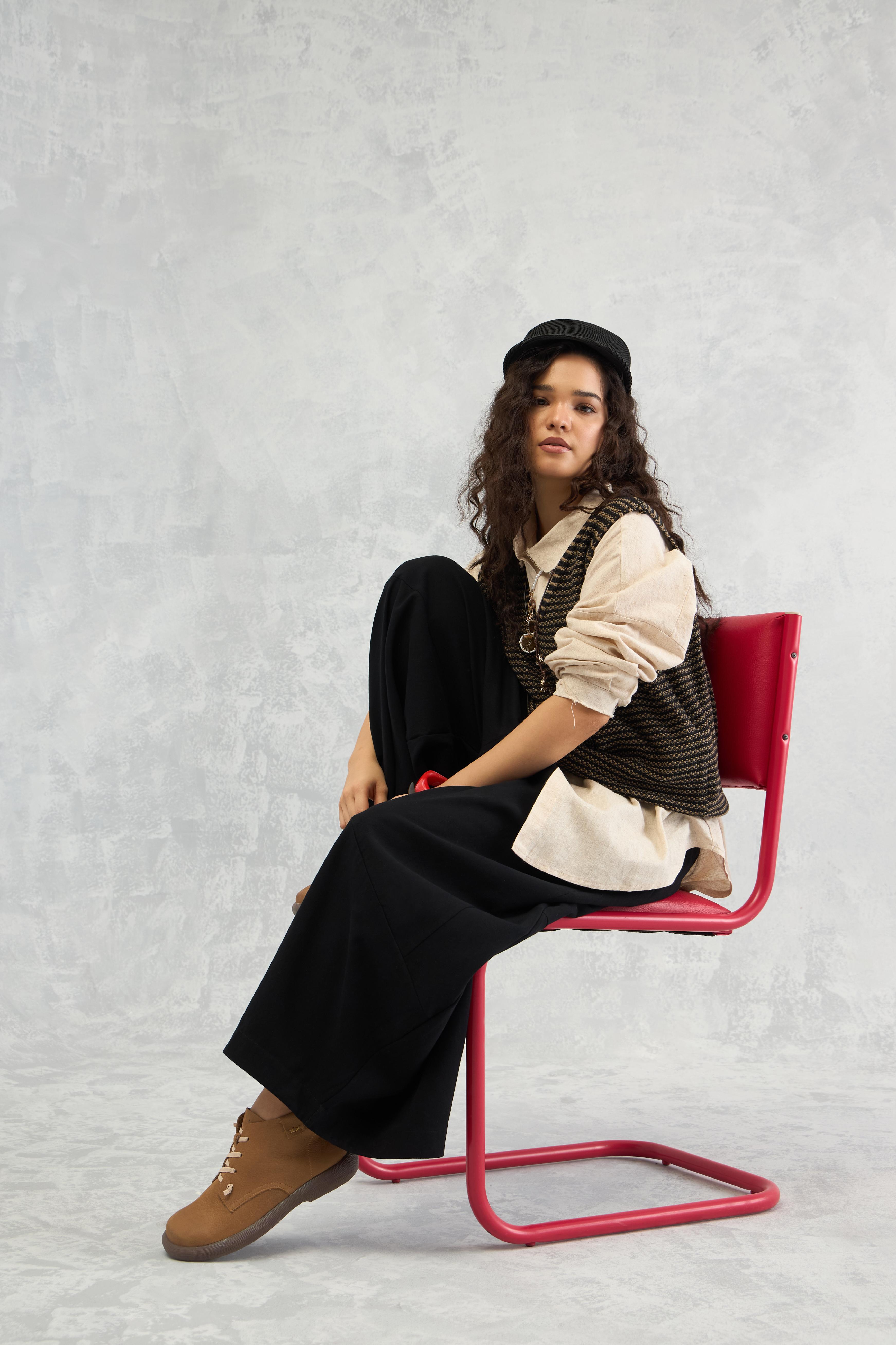 The Hive Stripe Vest (10% Off Auto Applied On Add to Cart)