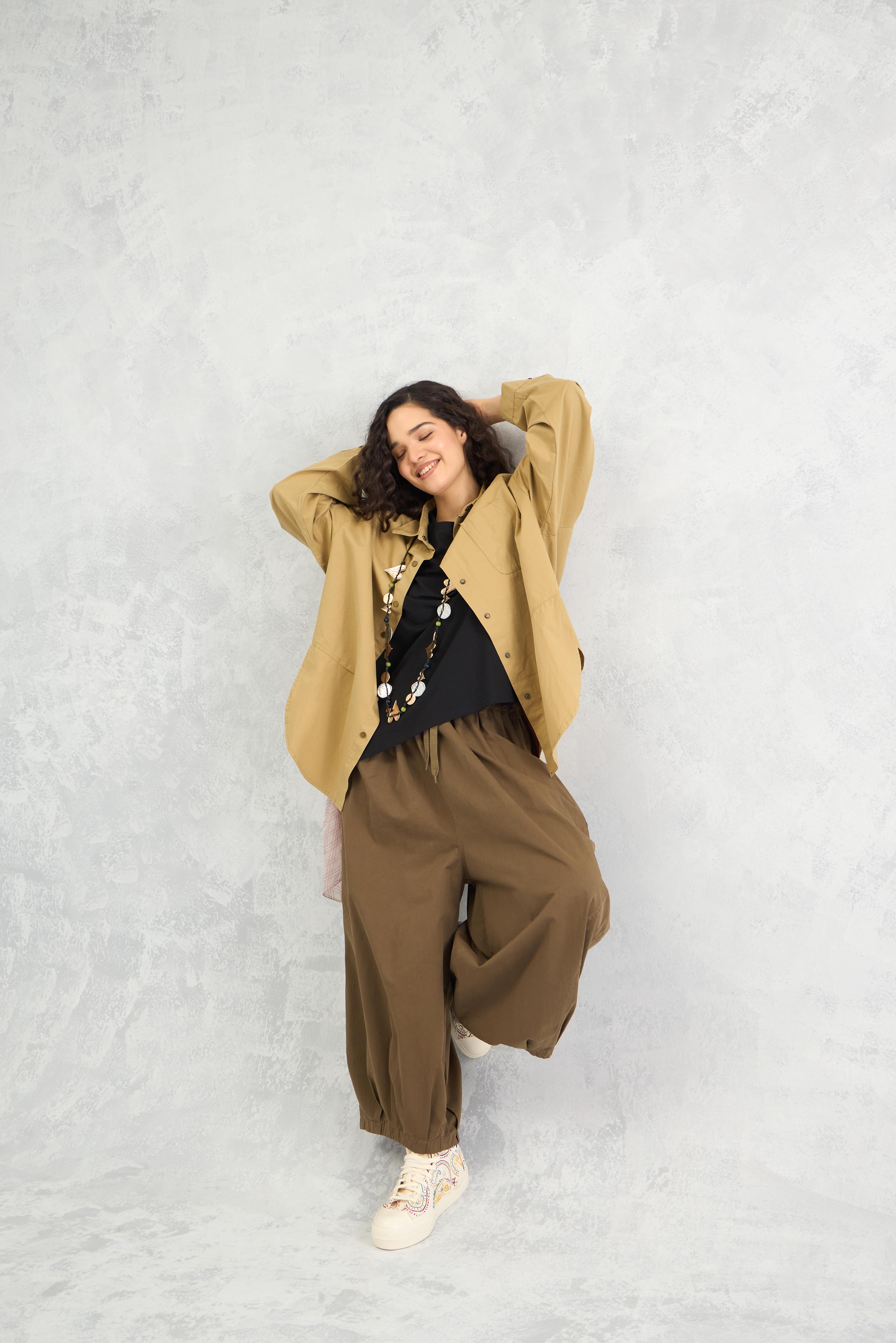 Snap Volume Overshirt (10% Off Auto Applied On Add to Cart)