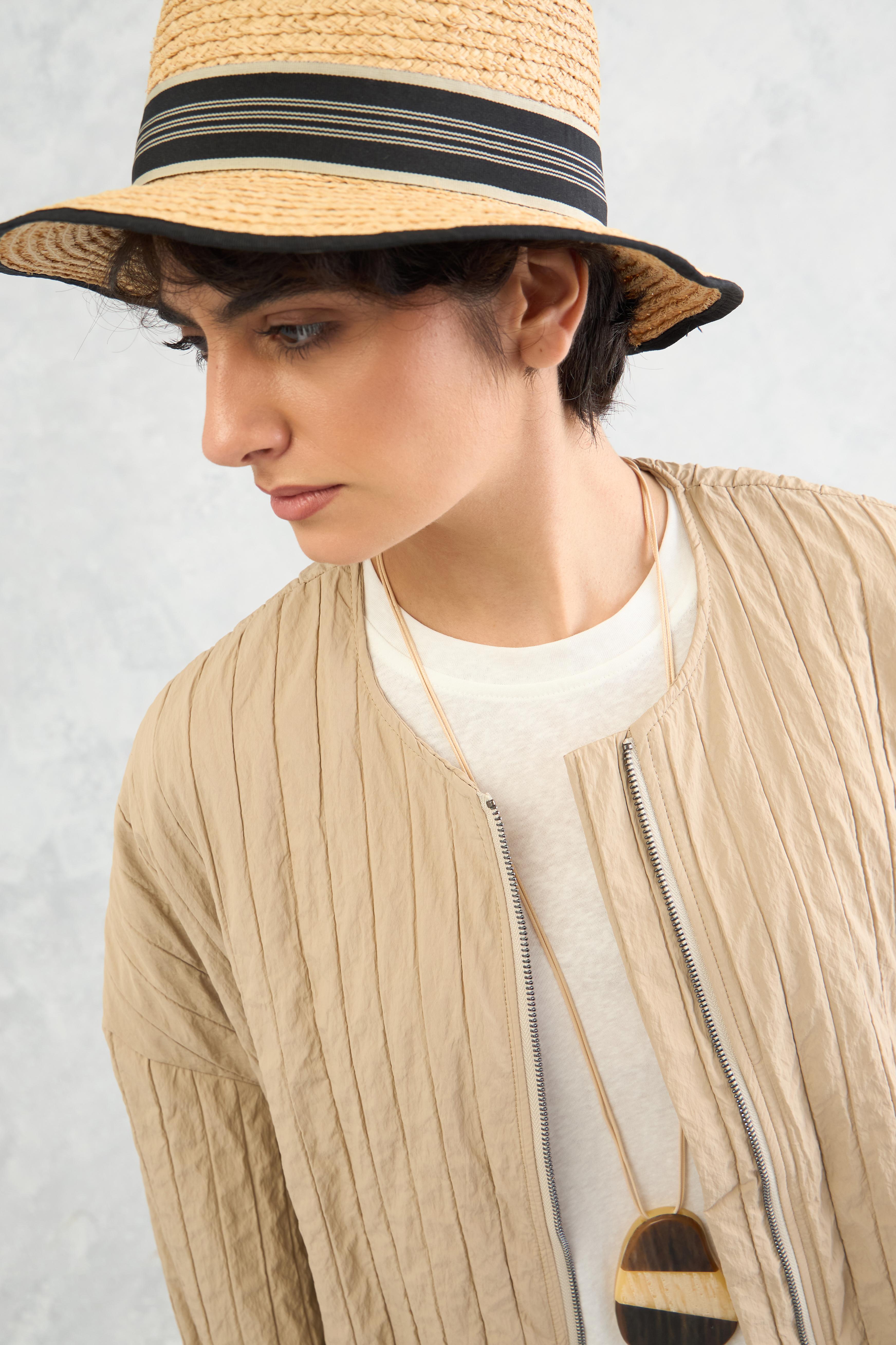 Quilted Blouson Jacket (10% Off Auto Applied On Add to Cart)