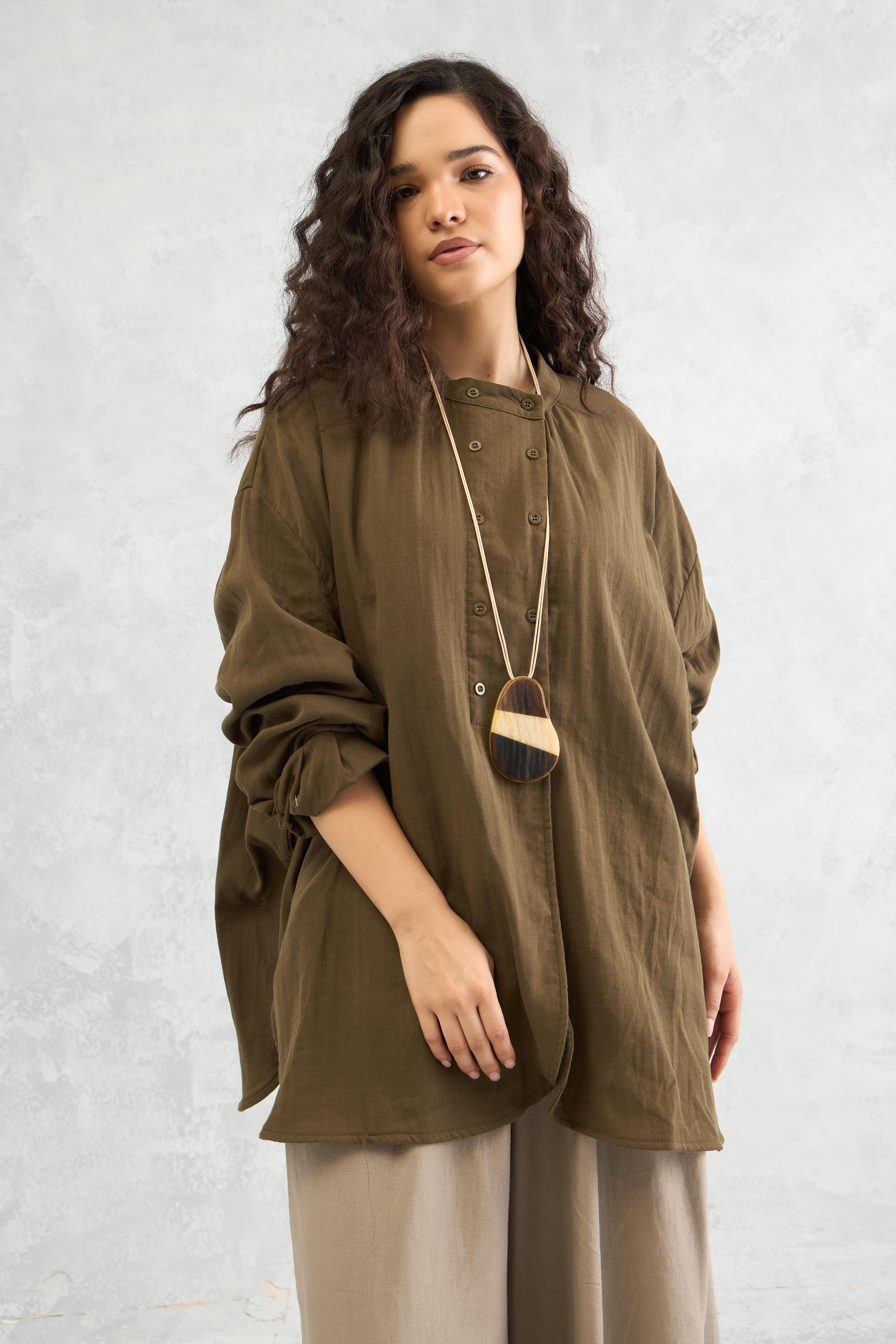 Double Placket Shirt (10% Off Auto Applied On Add to Cart)