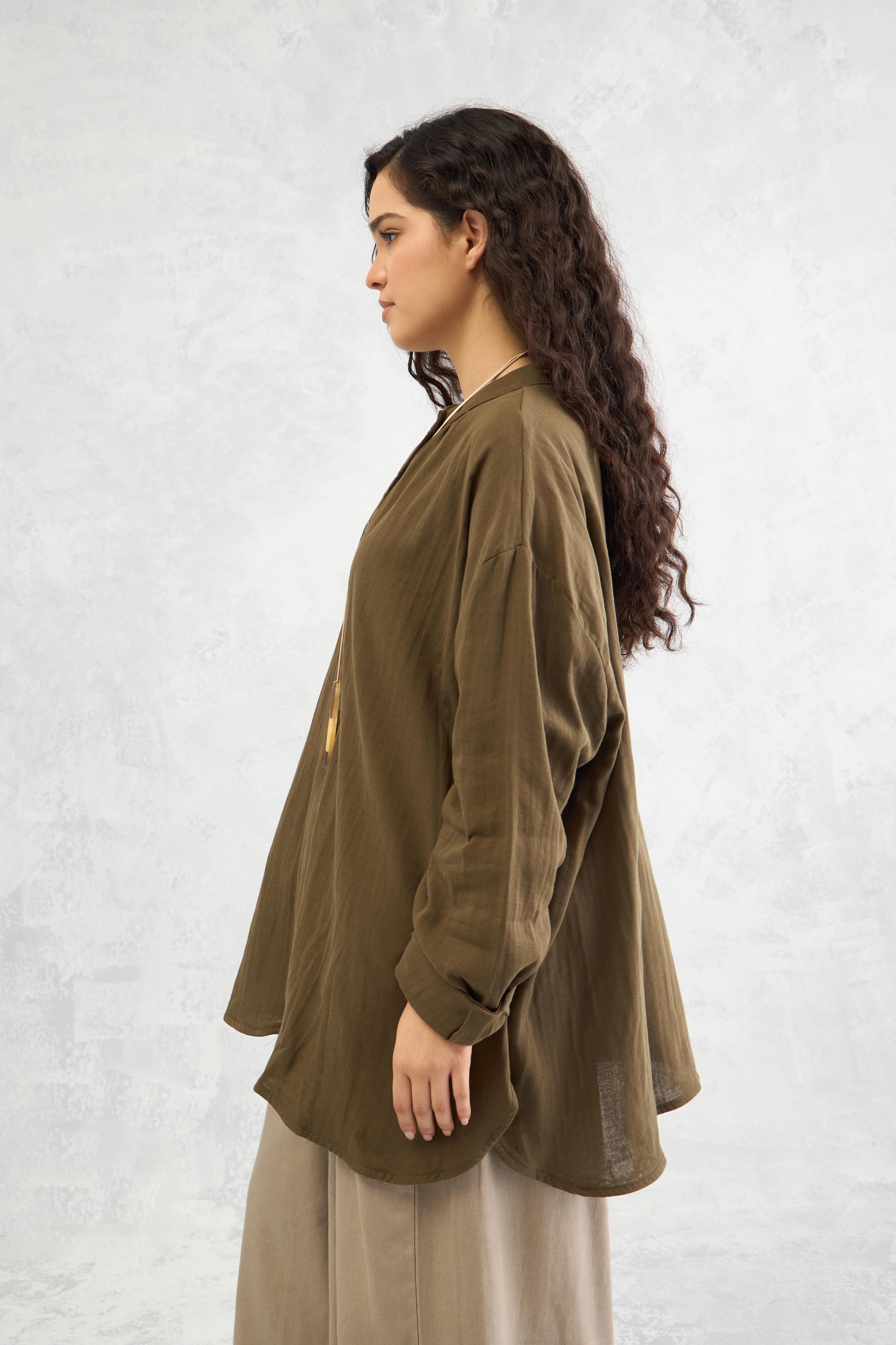 Double Placket Shirt (10% Off Auto Applied On Add to Cart)