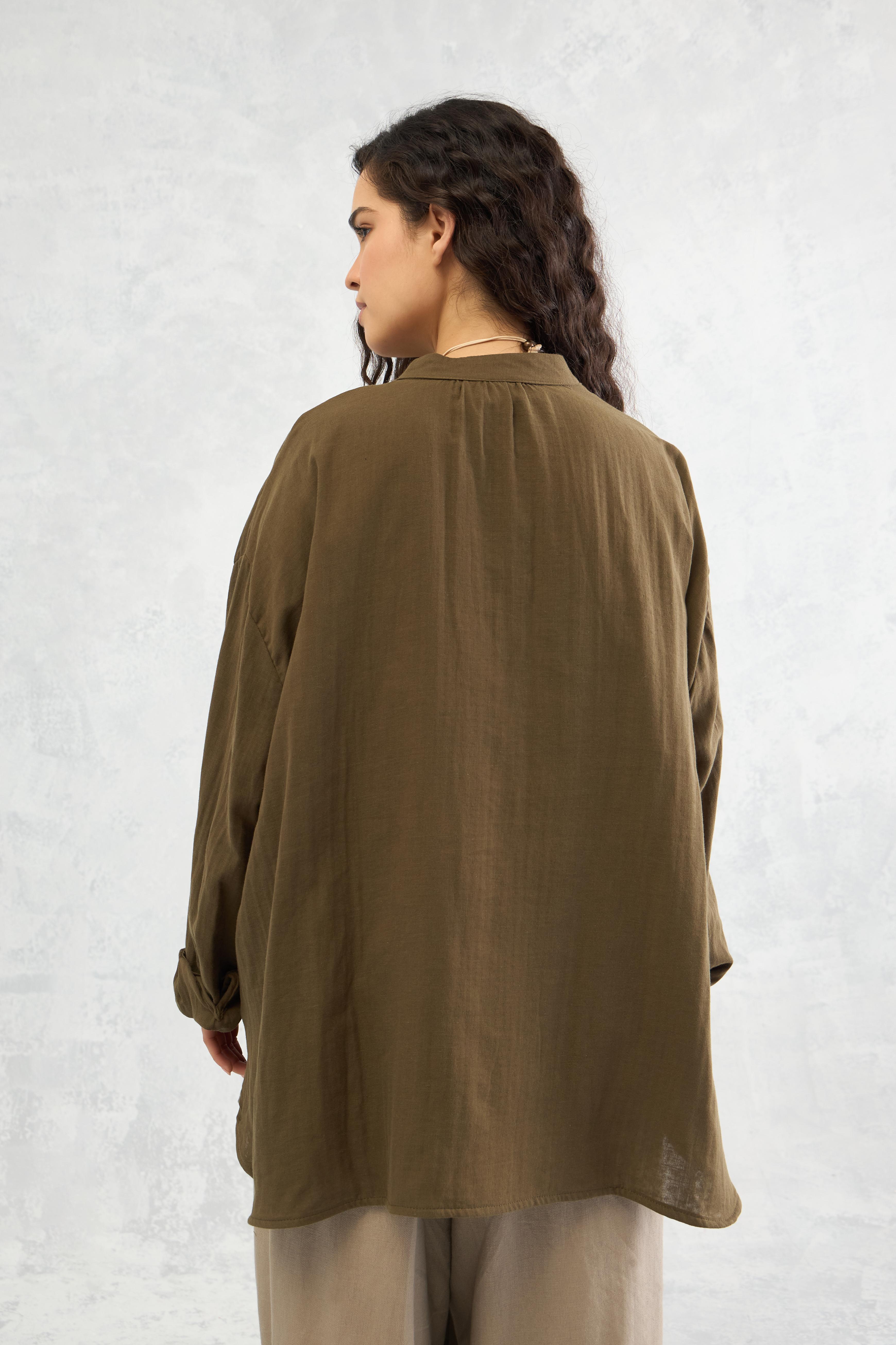 Double Placket Shirt (10% Off Auto Applied On Add to Cart)