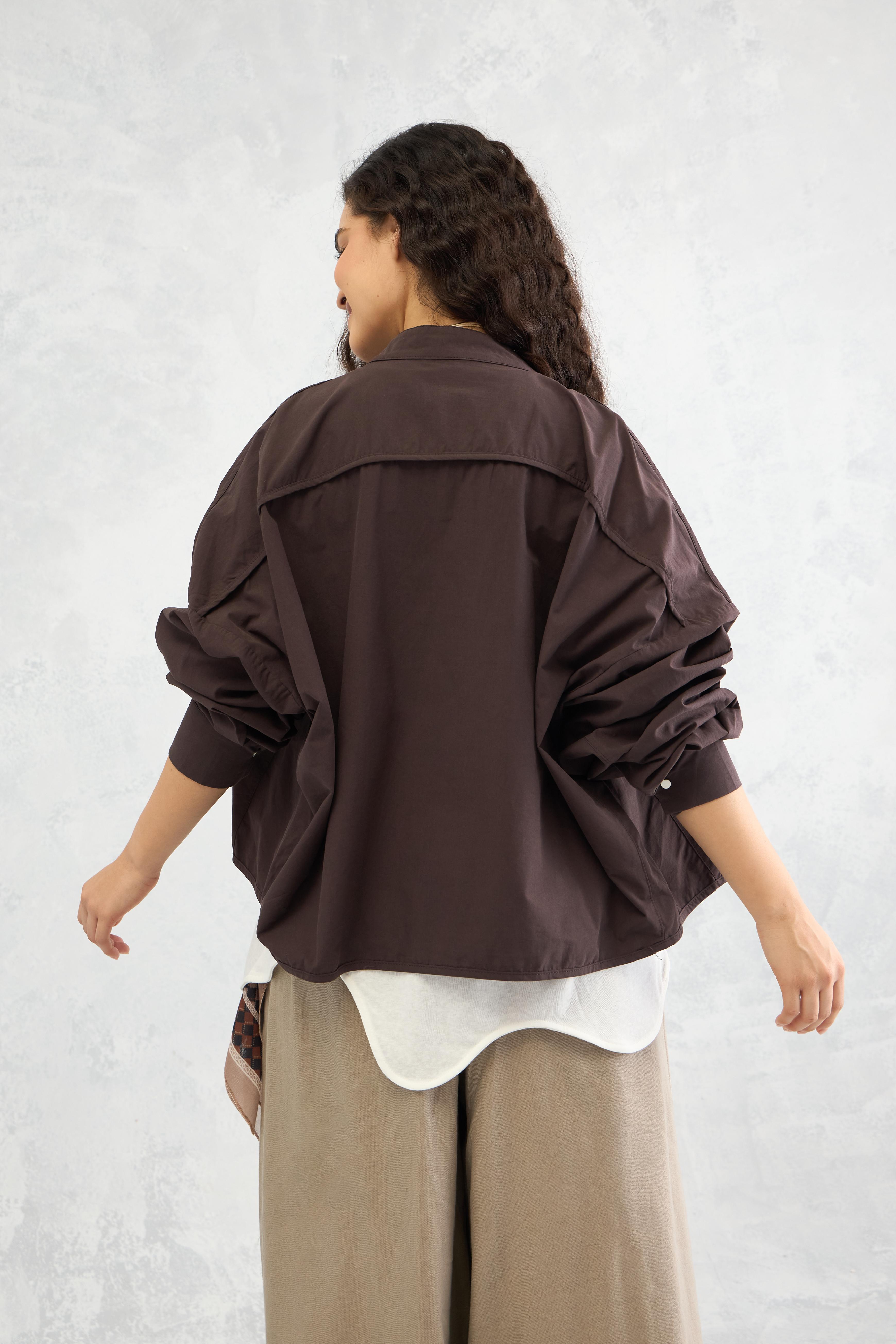 Snap Detail Smart Shirt (10% Off Auto Applied On Add to Cart)