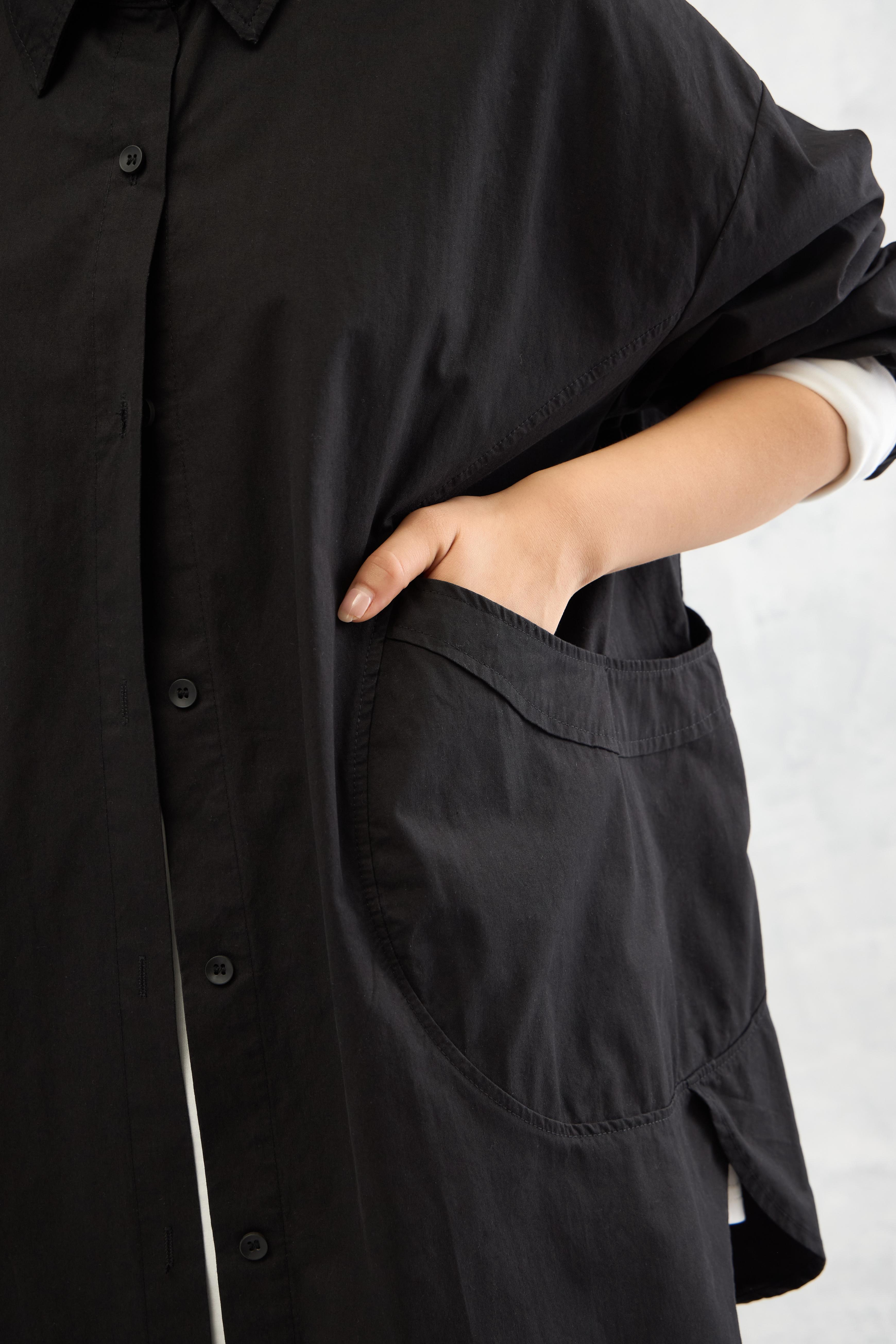 Utility Seam Overshirt (10% Off Auto Applied On Add to Cart)