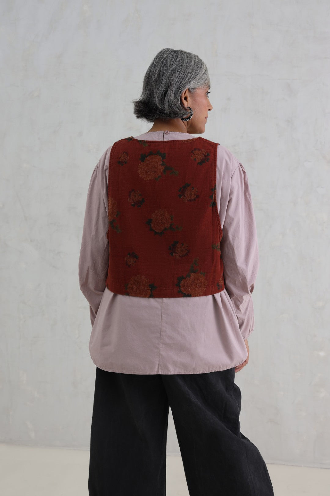 Artisan Woven Waistcoat (20% Off Auto Applied On Add to Cart)