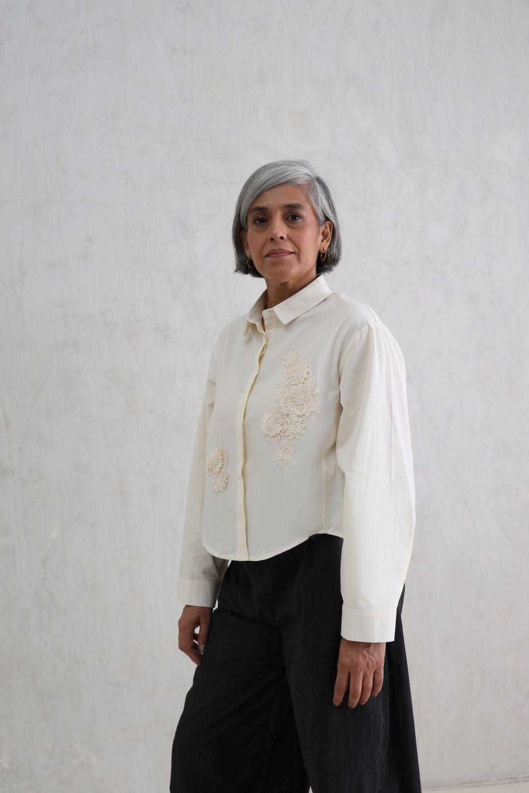 Delicate Edge Woven Shirt (20% Off Auto Applied On Add to Cart)