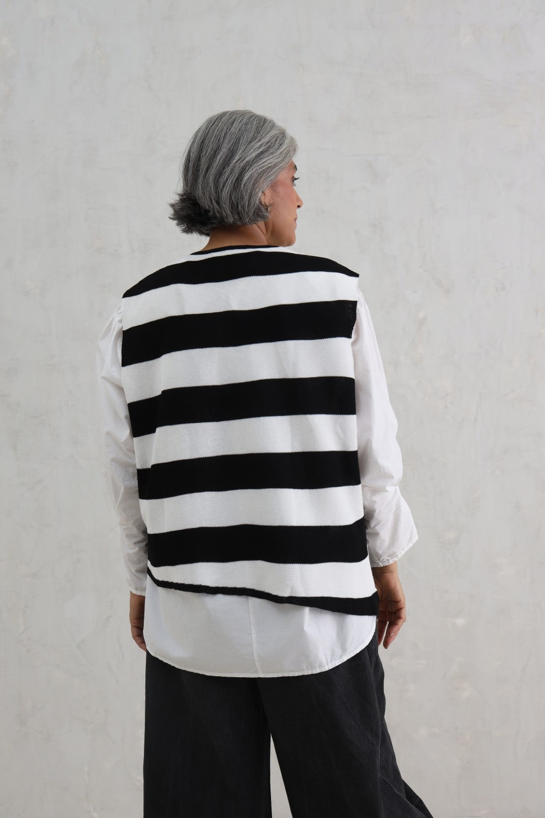 Classic Stripped Waistcoat (20% Off Auto Applied On Add to Cart)