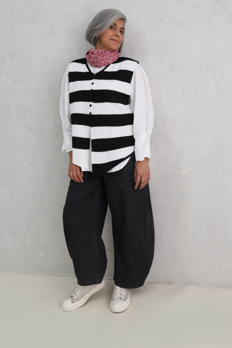 Classic Stripped Waistcoat (20% Off Auto Applied On Add to Cart)