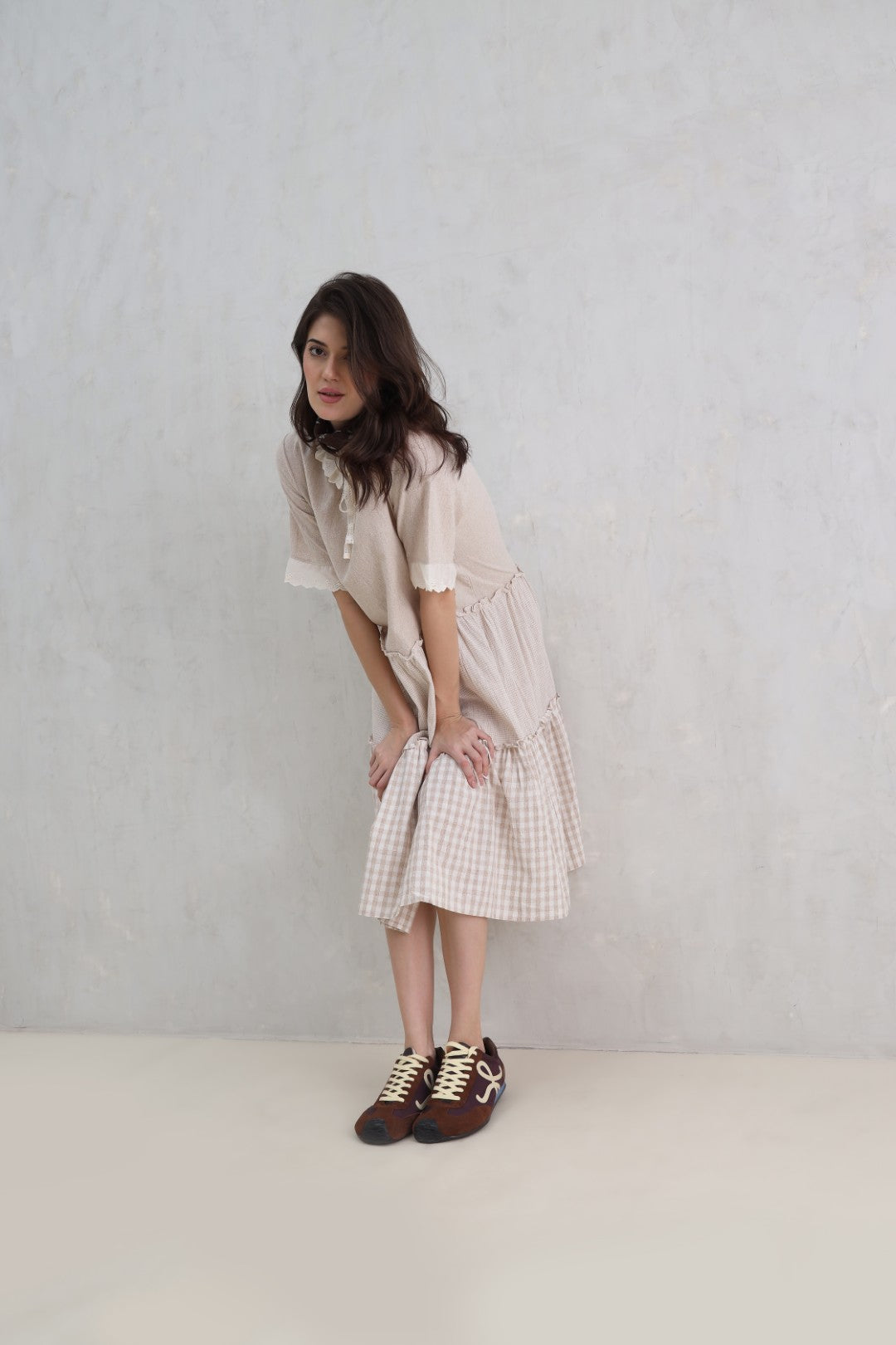 Gingham Check Dress (20% Off Auto Applied On Add to Cart)