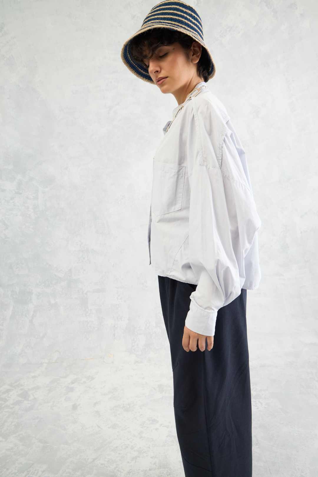Snap Detail Smart Shirt (10% Off Auto Applied On Add to Cart)