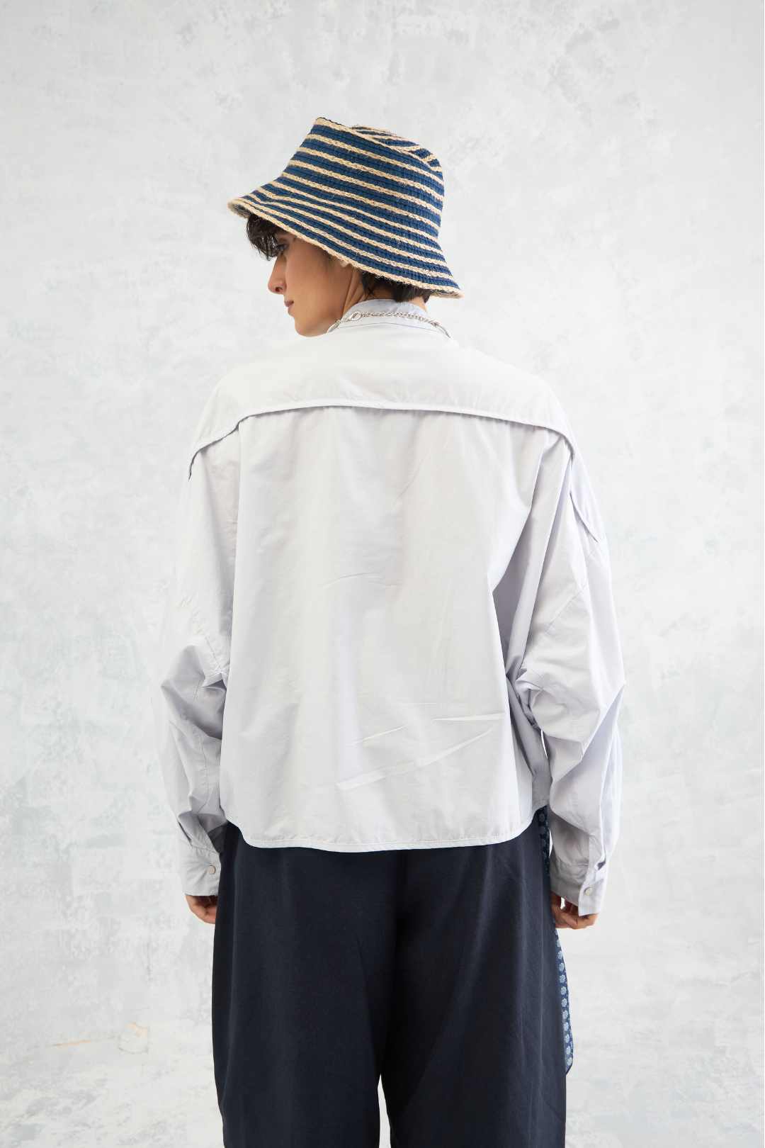 Snap Detail Smart Shirt (10% Off Auto Applied On Add to Cart)