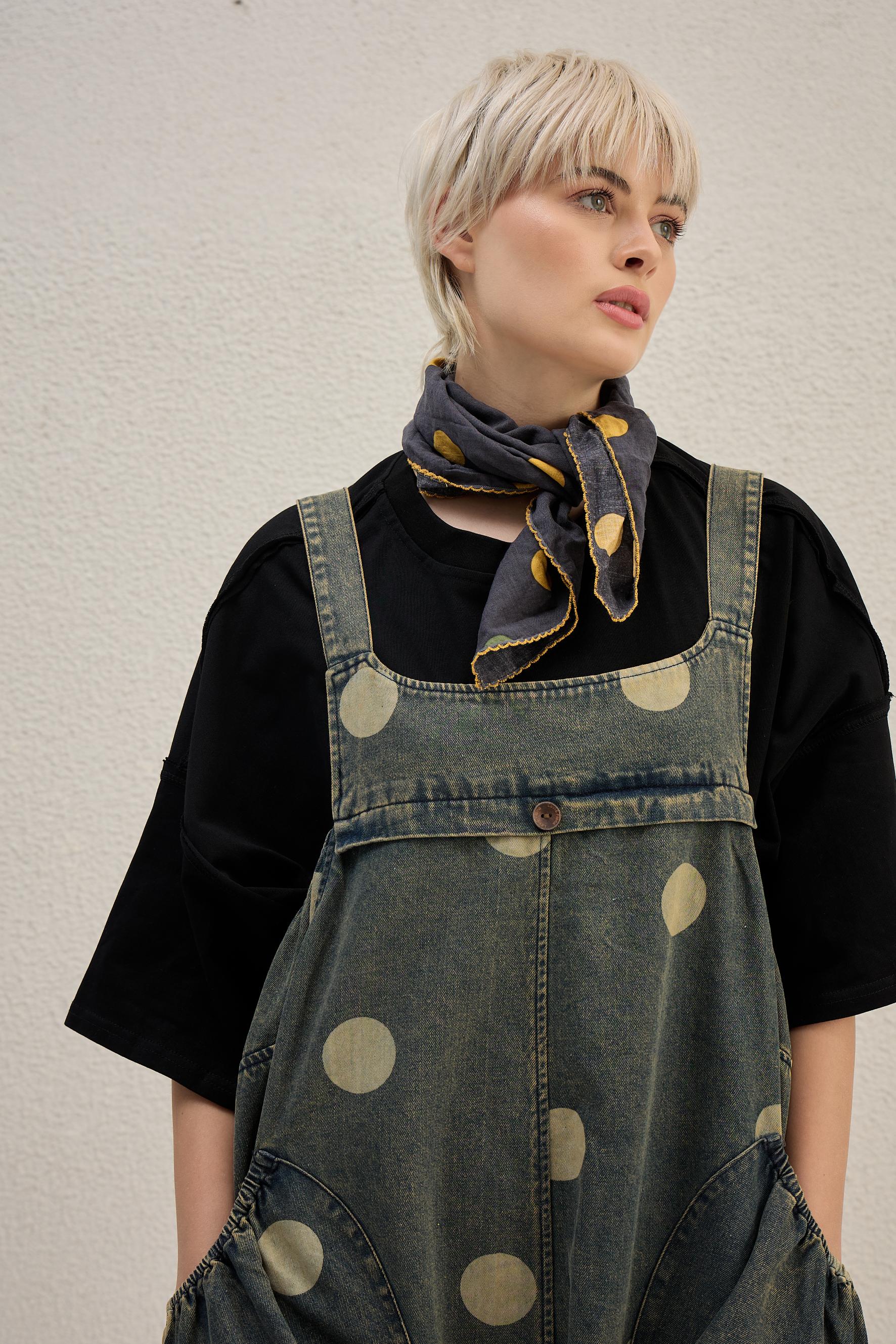 Polka Rebellion Dungaree (FLAT 40% Off. Auto Applies On Add To Cart)