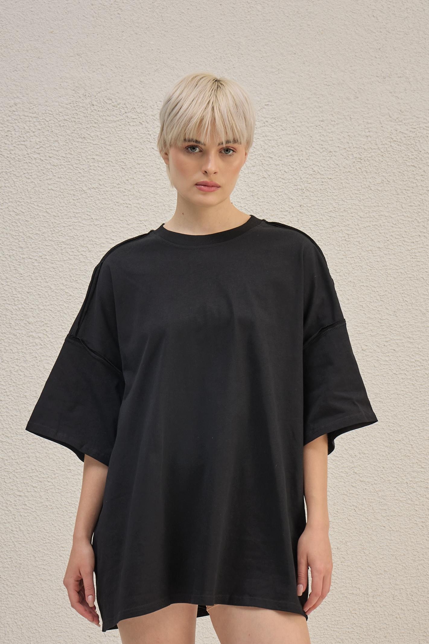 Bareform Oversized Tee (FLAT 40% Off. Auto Applies On Add To Cart)