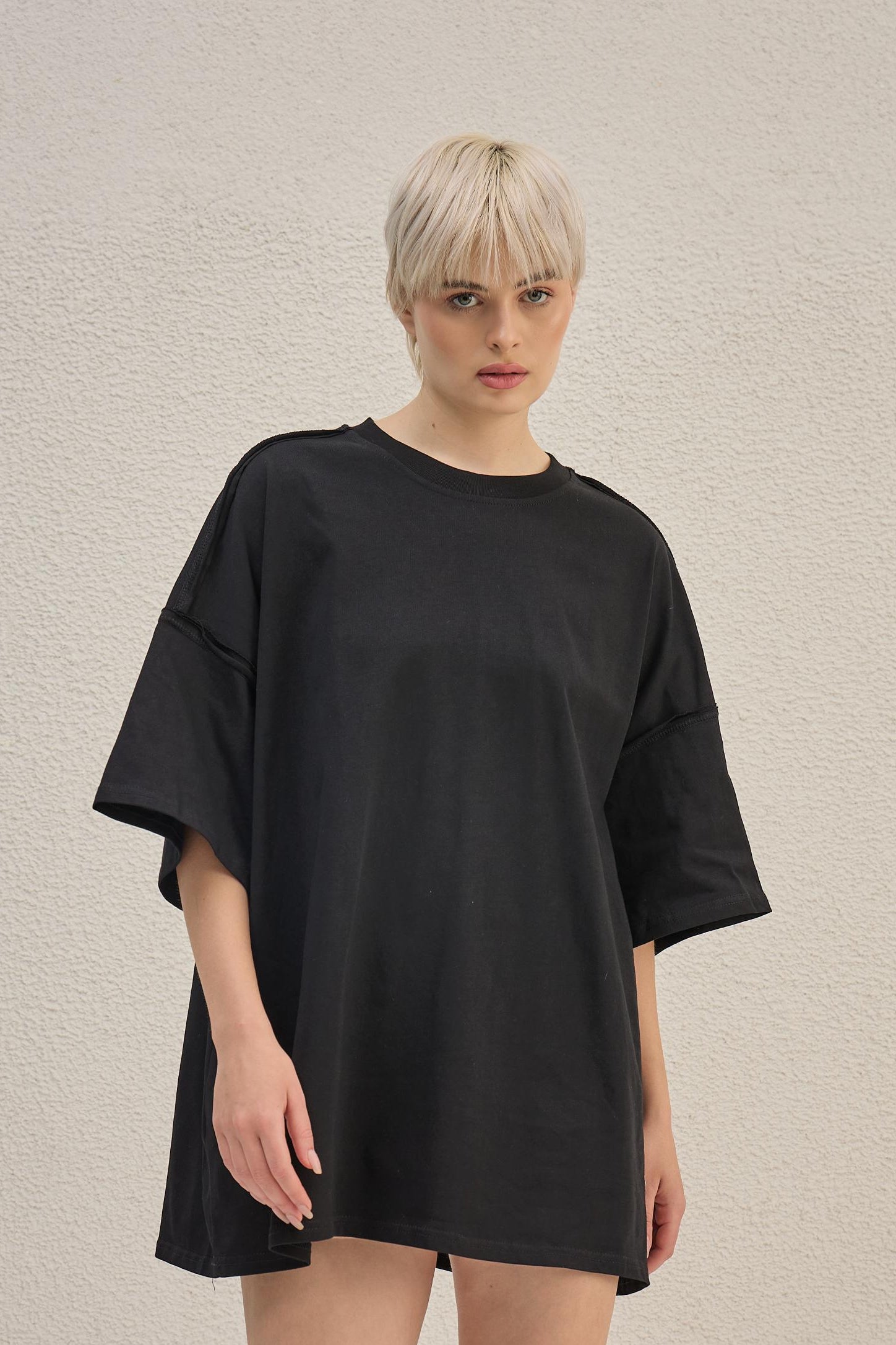 Bareform Oversized Tee (FLAT 40% Off. Auto Applies On Add To Cart)