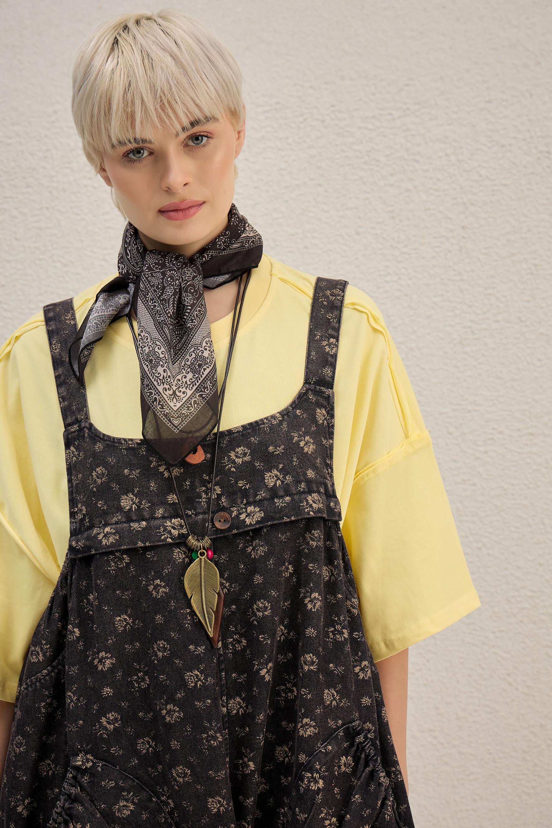Faded Flora Dungaree (FLAT 40% Off. Auto Applies On Add To Cart)