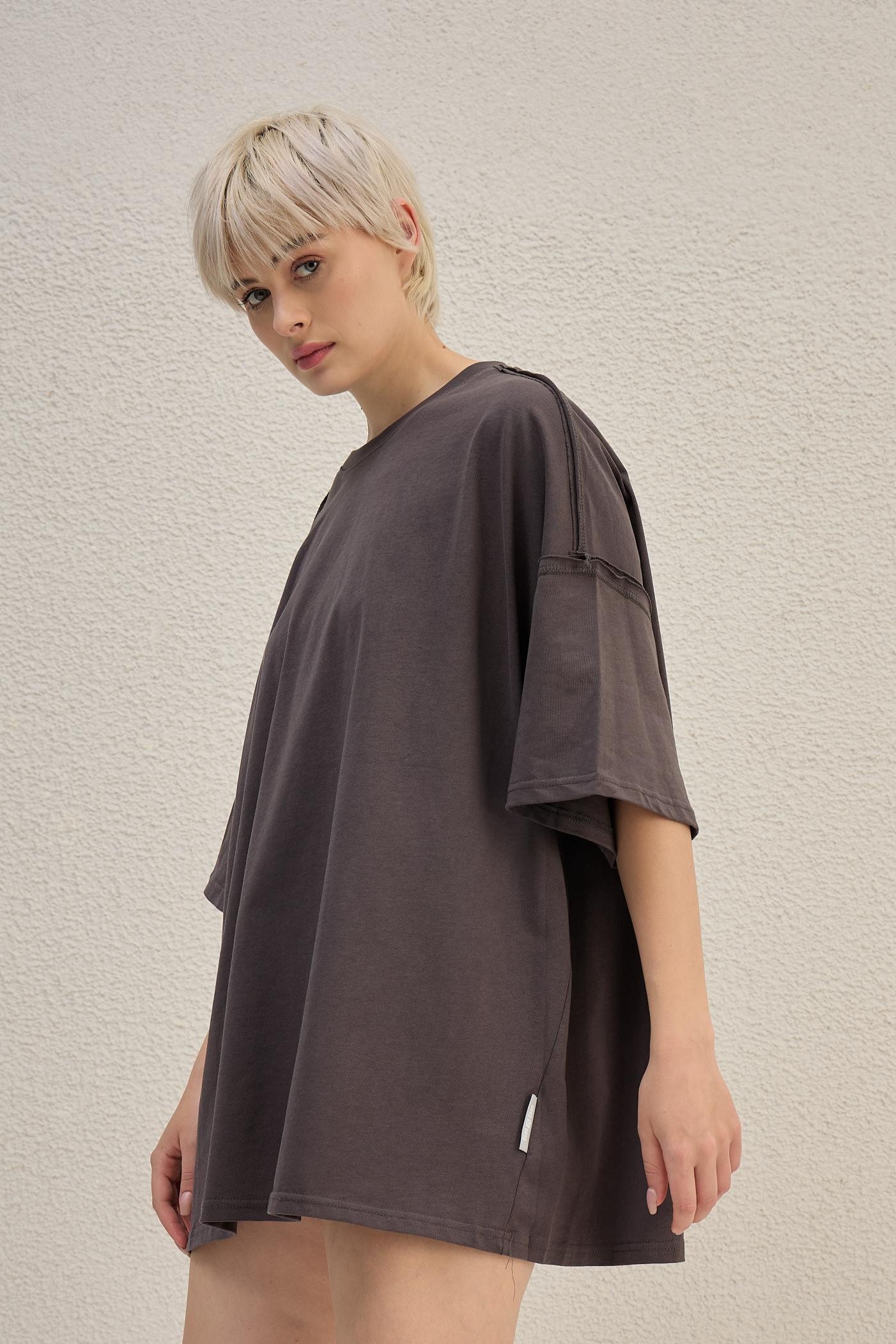 Bareform Oversized Tee (FLAT 40% Off. Auto Applies On Add To Cart)