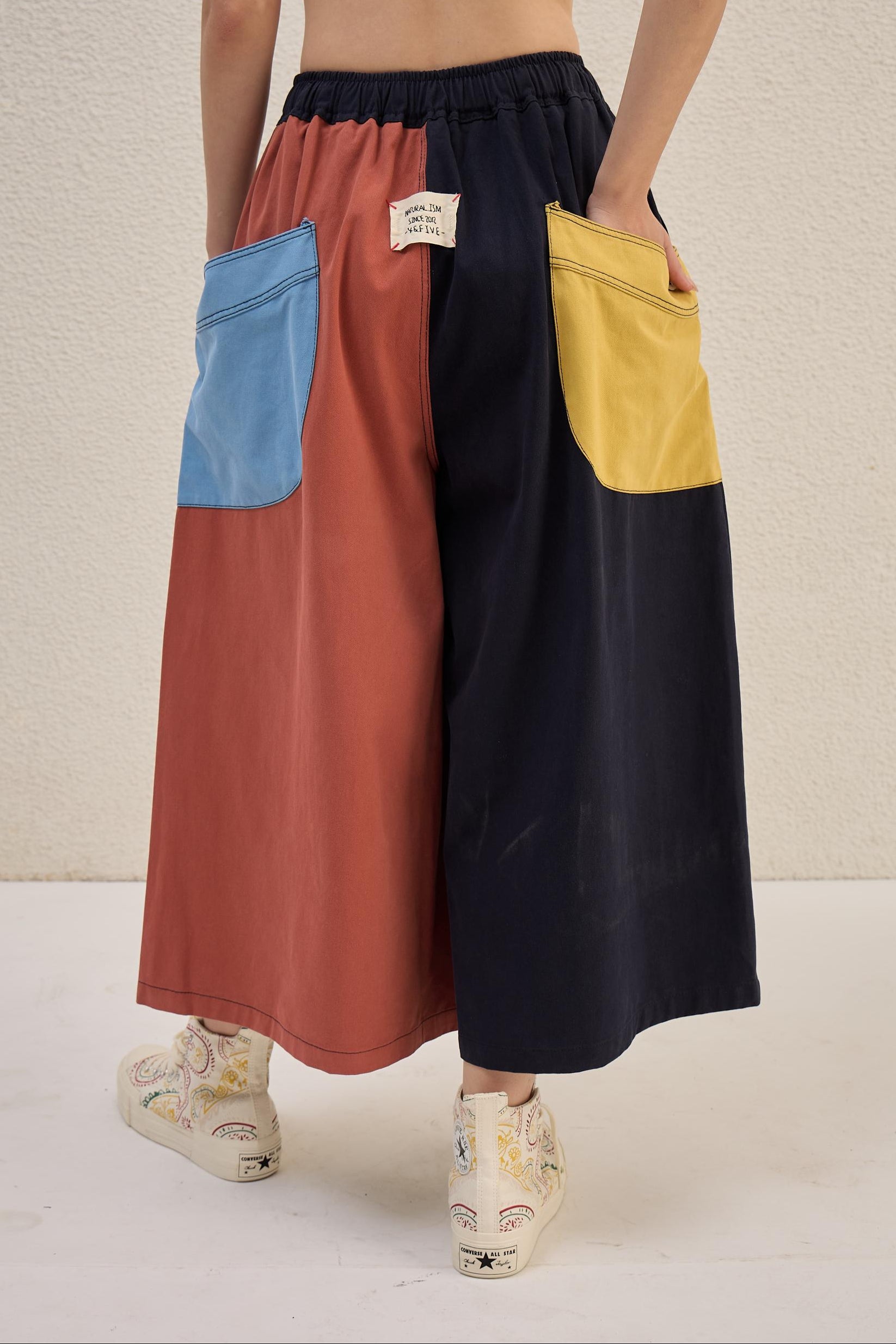 Contrast Rebel Volume Pants