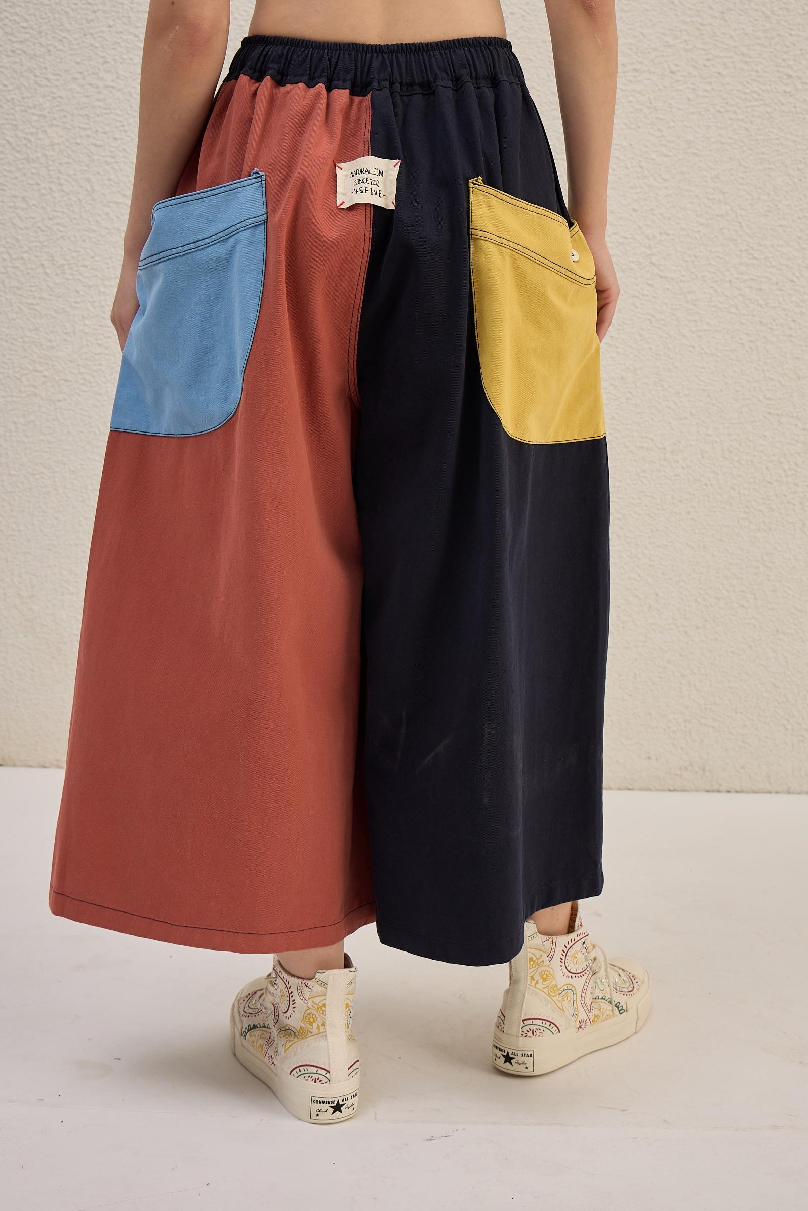 Contrast Rebel Volume Pants
