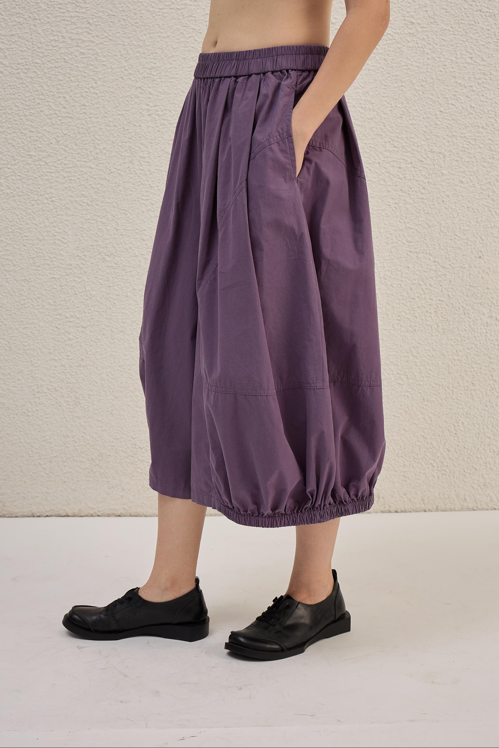 Bubble Hem Culotte