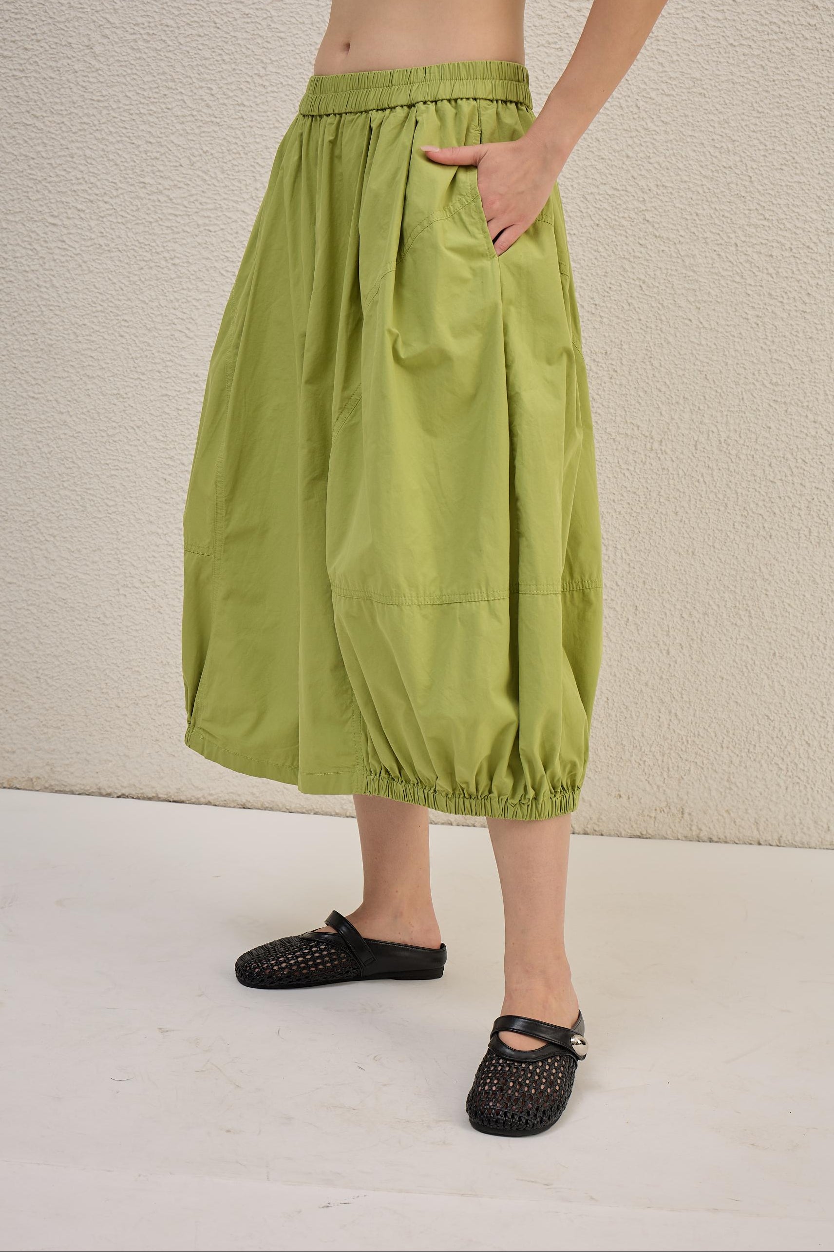 Bubble Hem Culotte