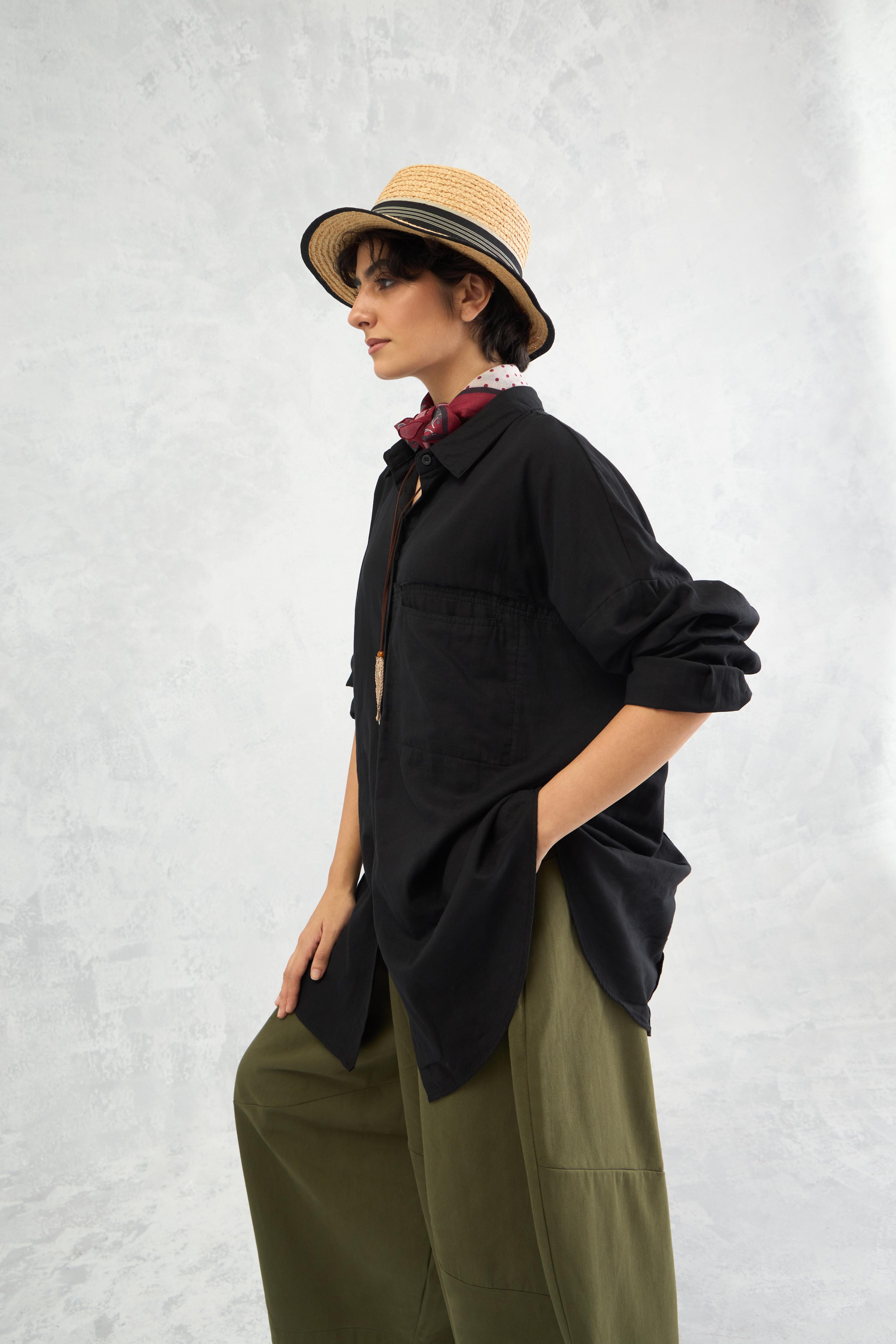 The Double Cloth Fray Shirt (10% Off At Checkout. Use Code NEW)