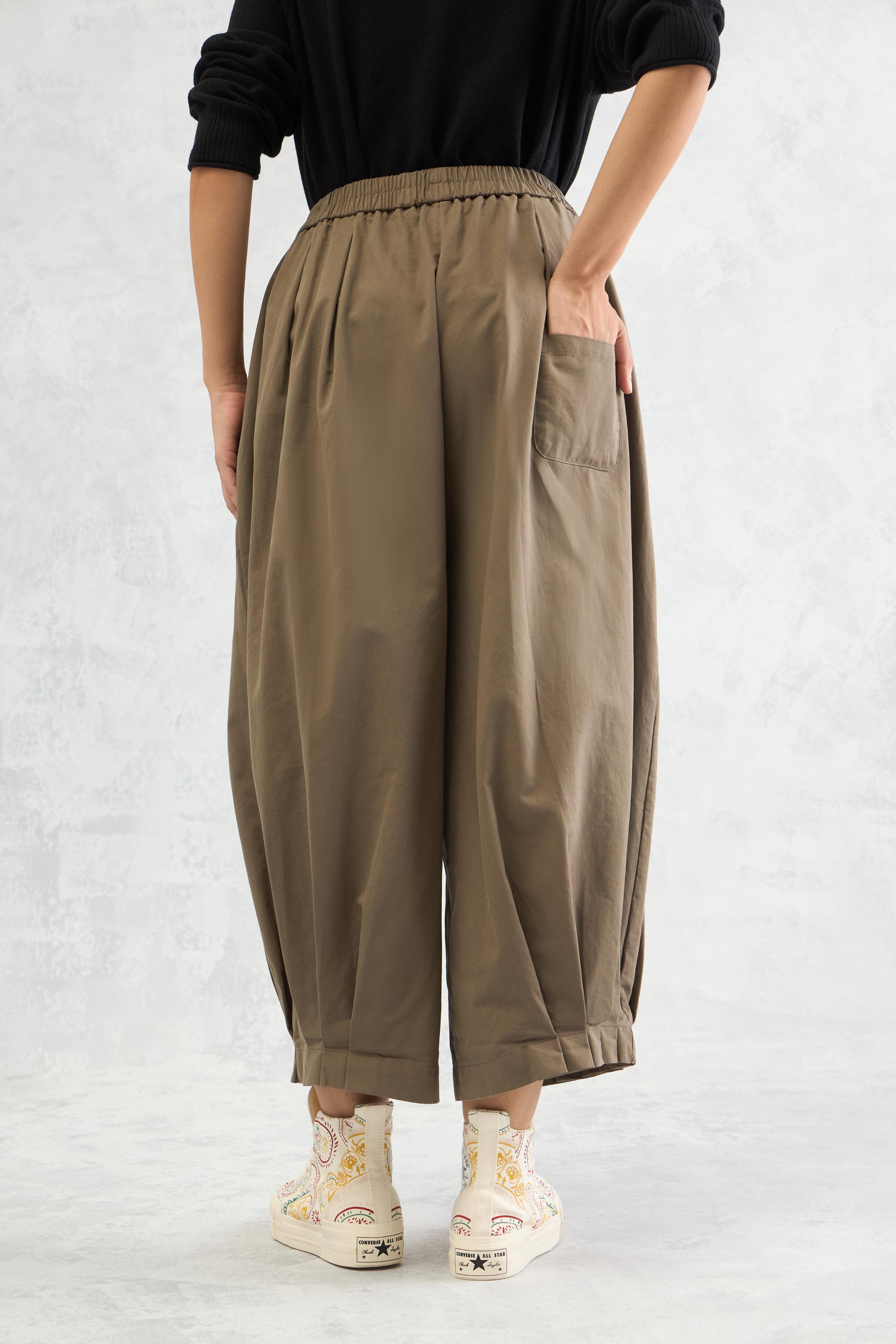 Barrel Pleat Pants (10% Off At Checkout. Use Code NEW)