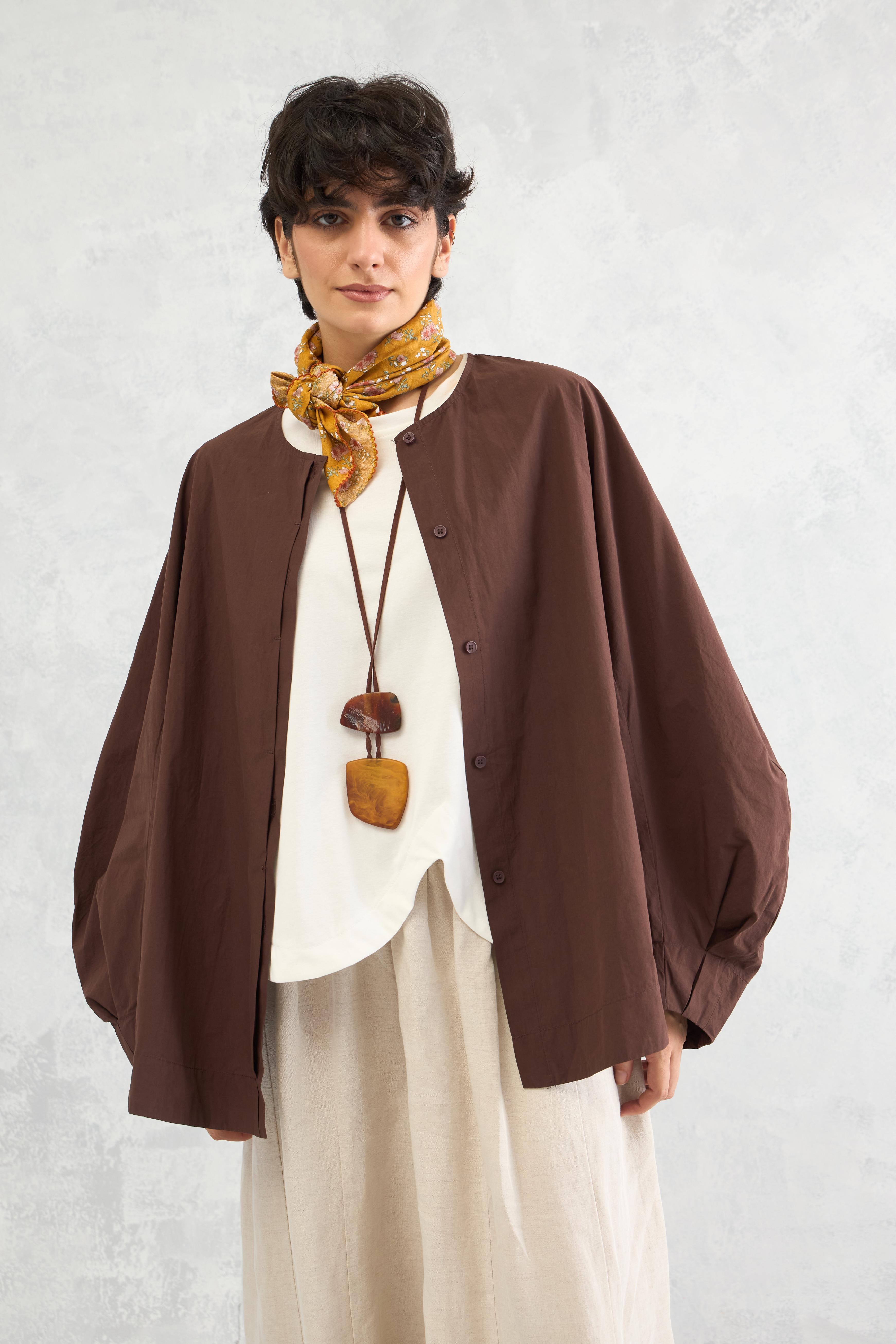 Half Placket Tunic Shirt (10% Off At Checkout. Use Code NEW)
