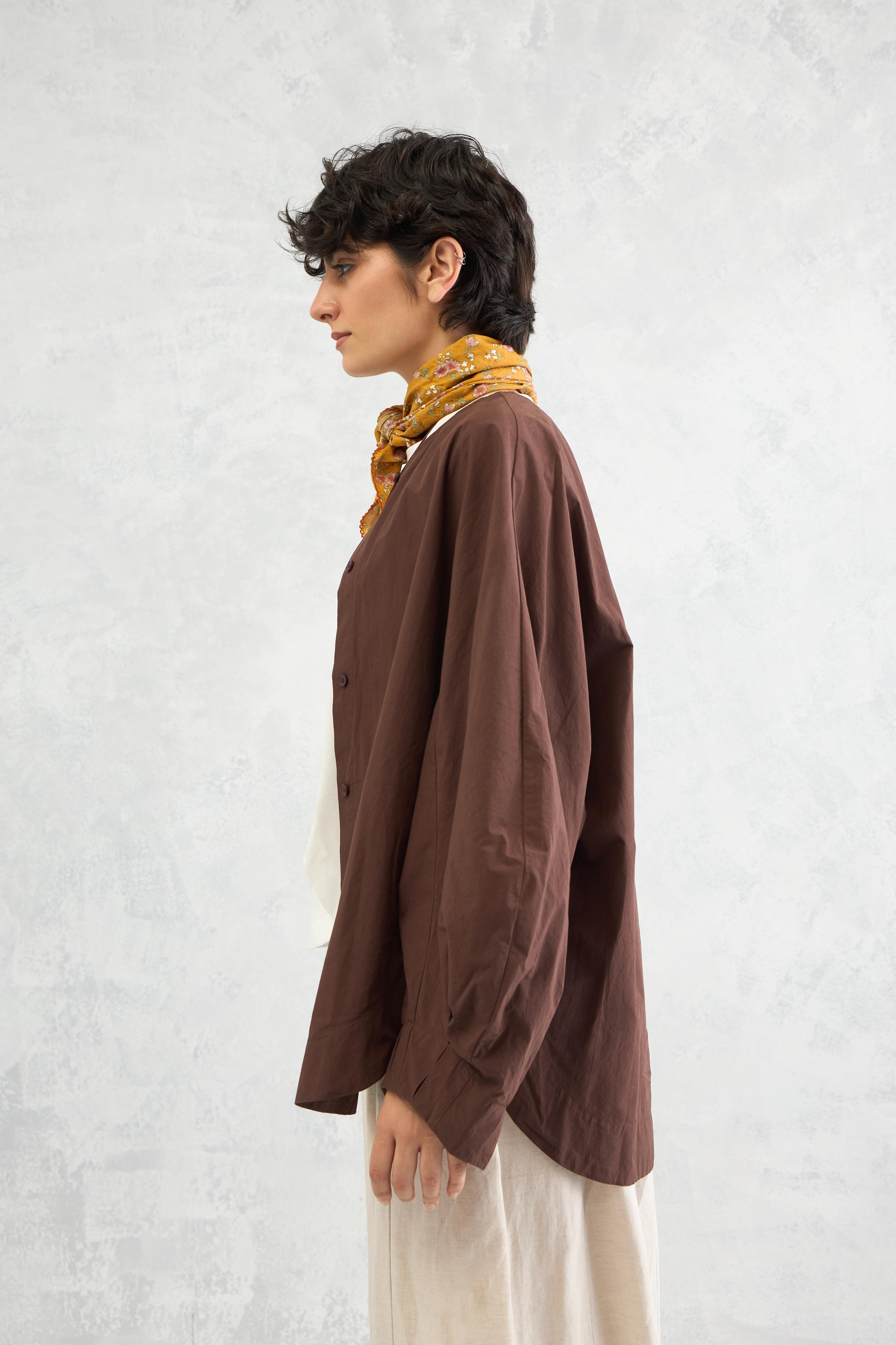 Half Placket Tunic Shirt (10% Off At Checkout. Use Code NEW)