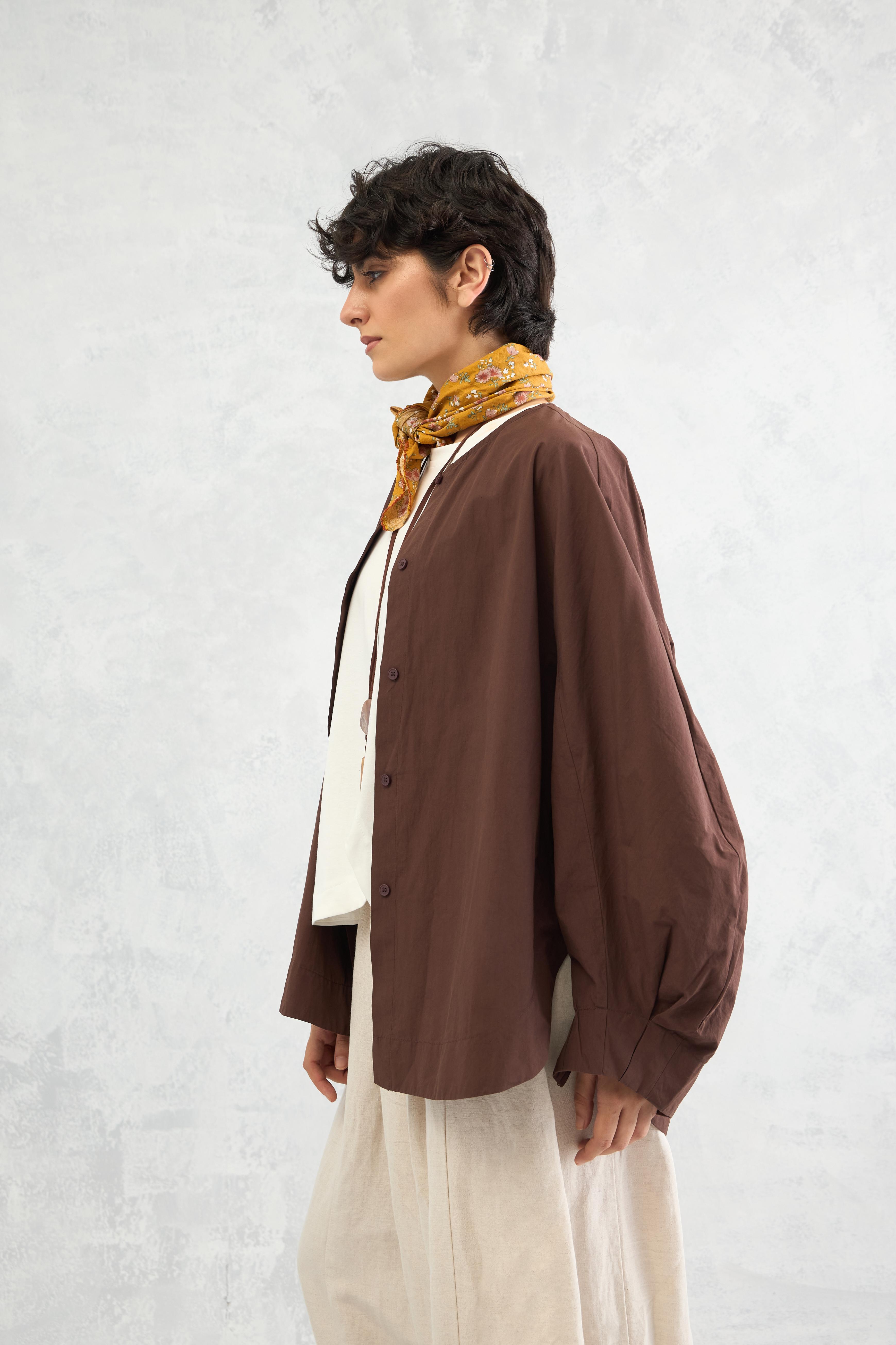 Half Placket Tunic Shirt (10% Off At Checkout. Use Code NEW)