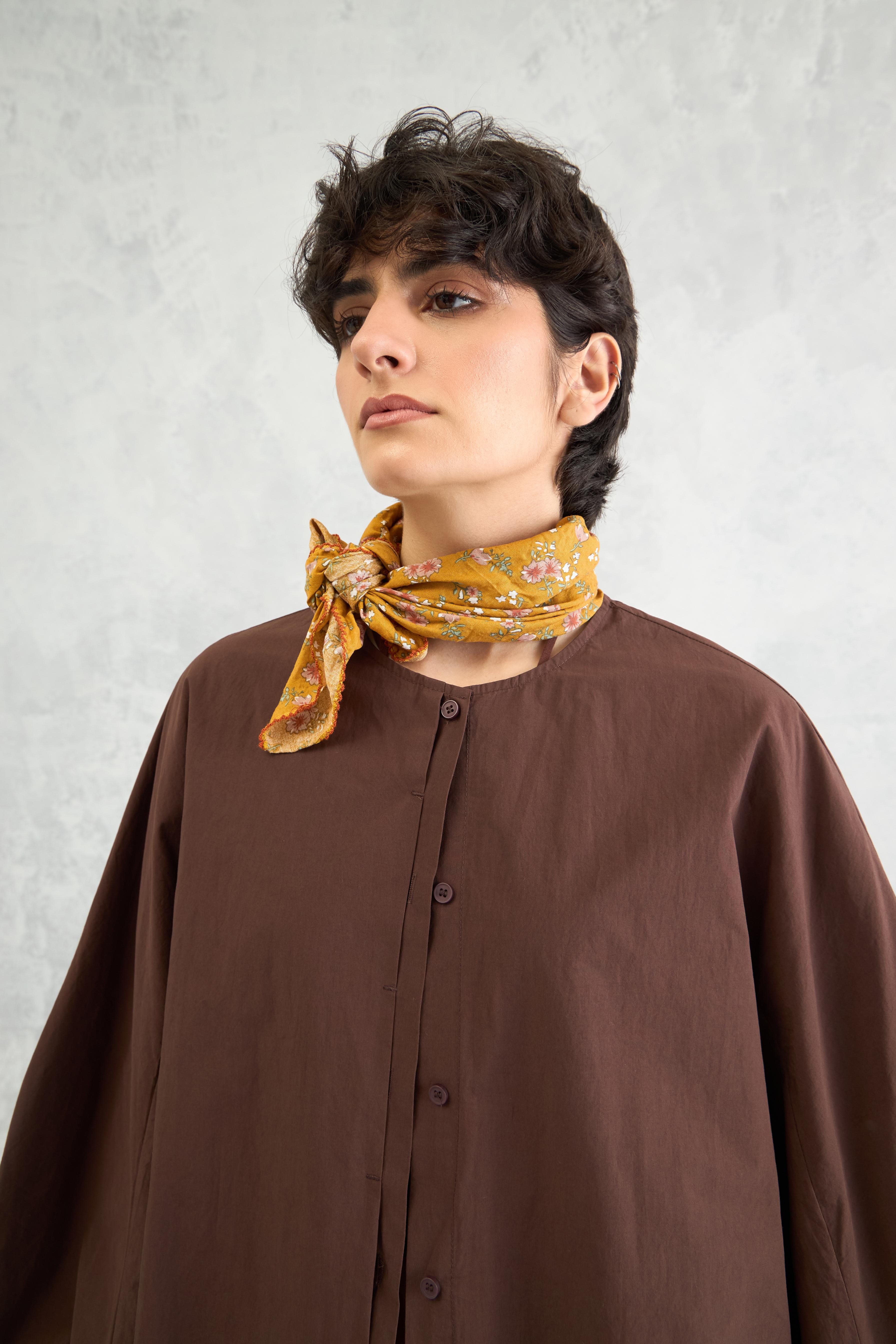Half Placket Tunic Shirt (10% Off At Checkout. Use Code NEW)