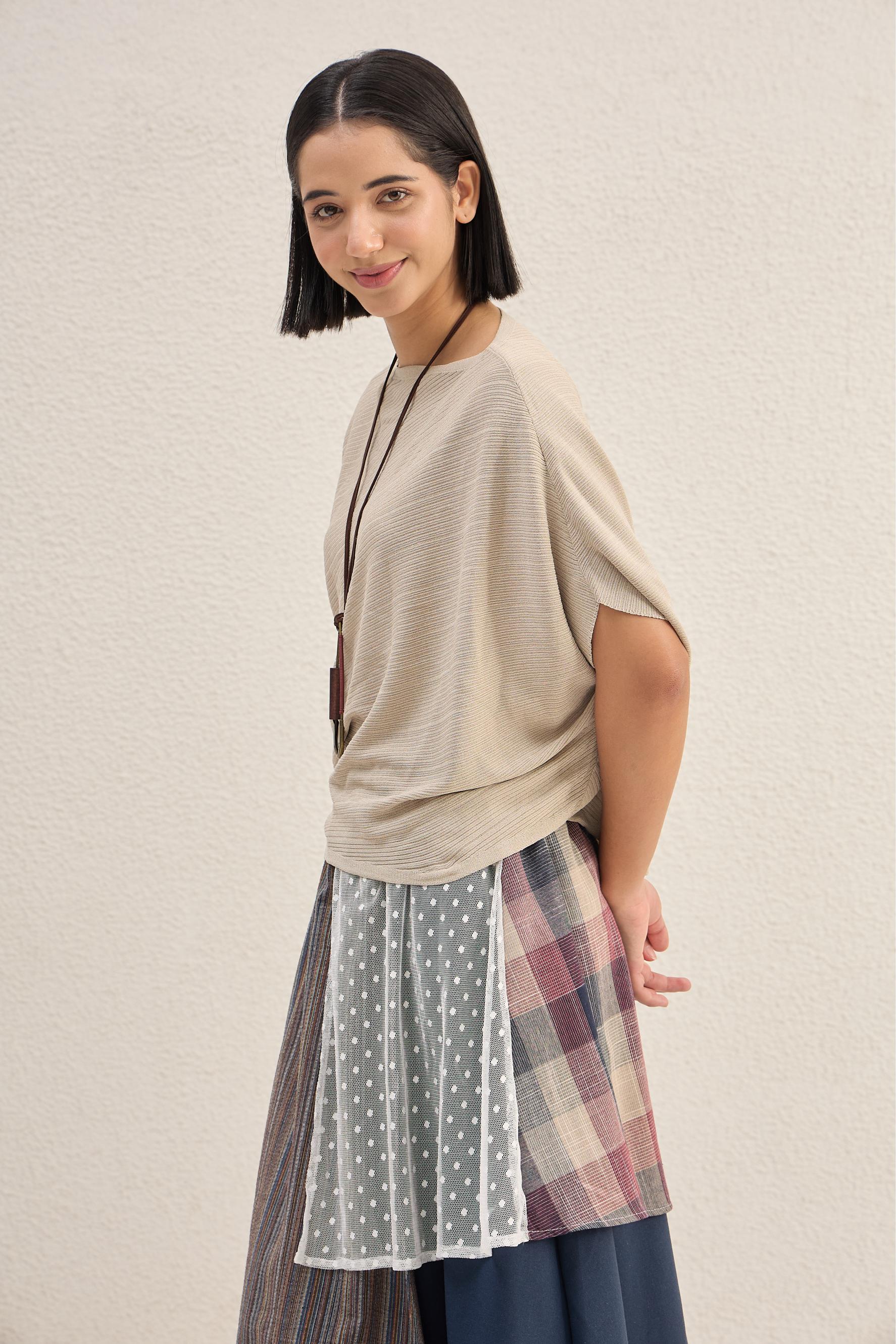 Off-Edge Drape Top