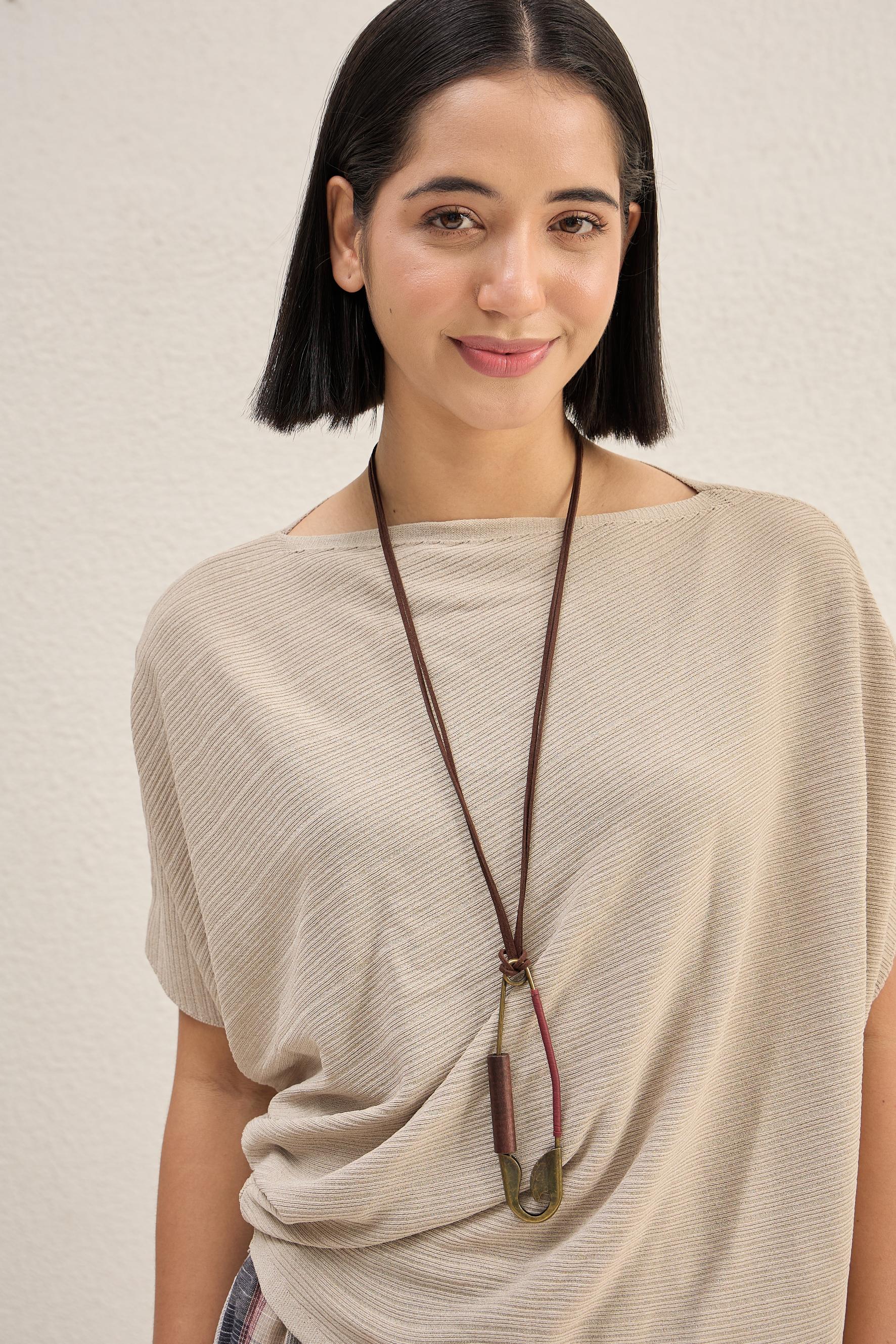 Off-Edge Drape Top