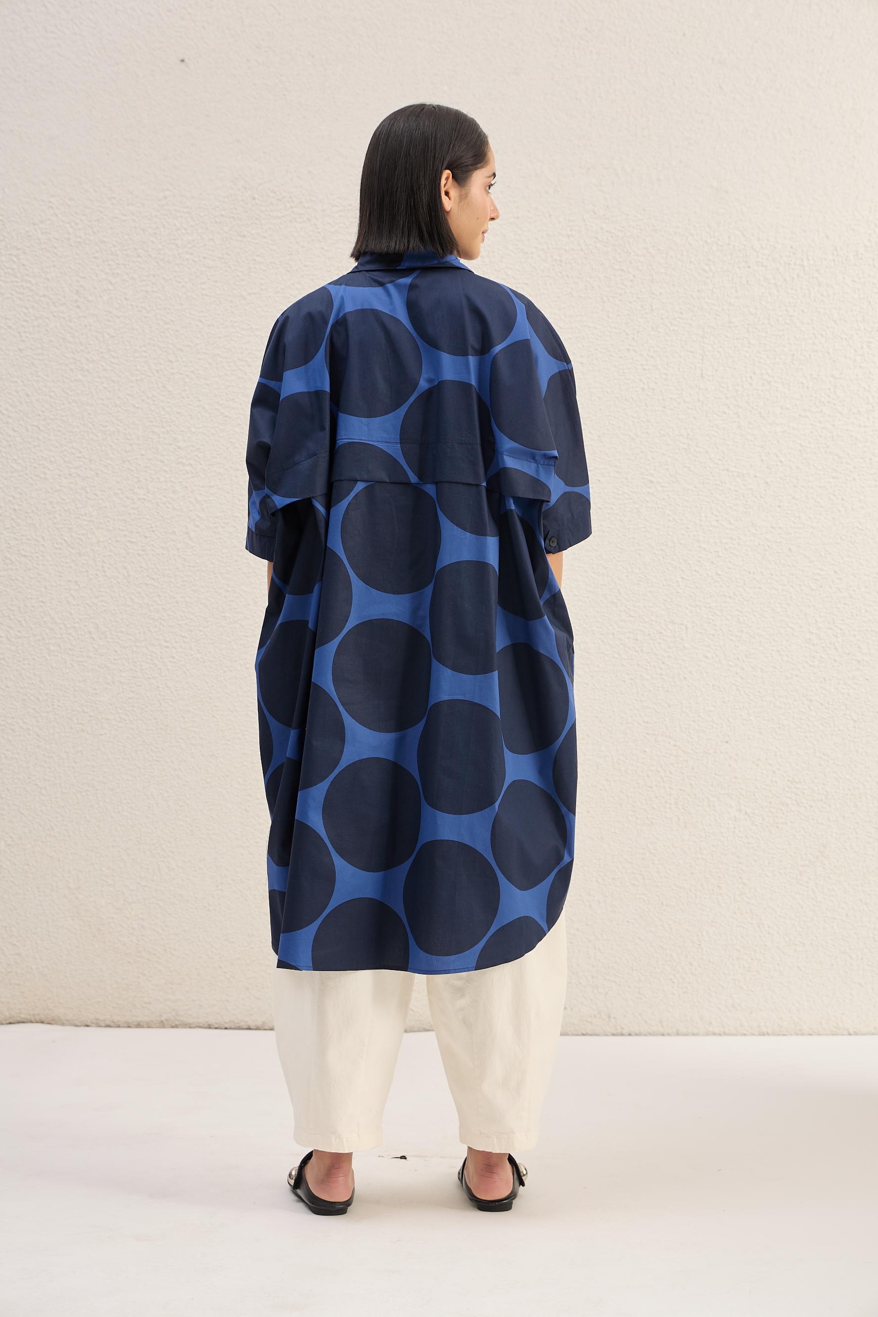 Polka Rebellion Tunic (FLAT 40% Off. Auto Applies On Add To Cart)