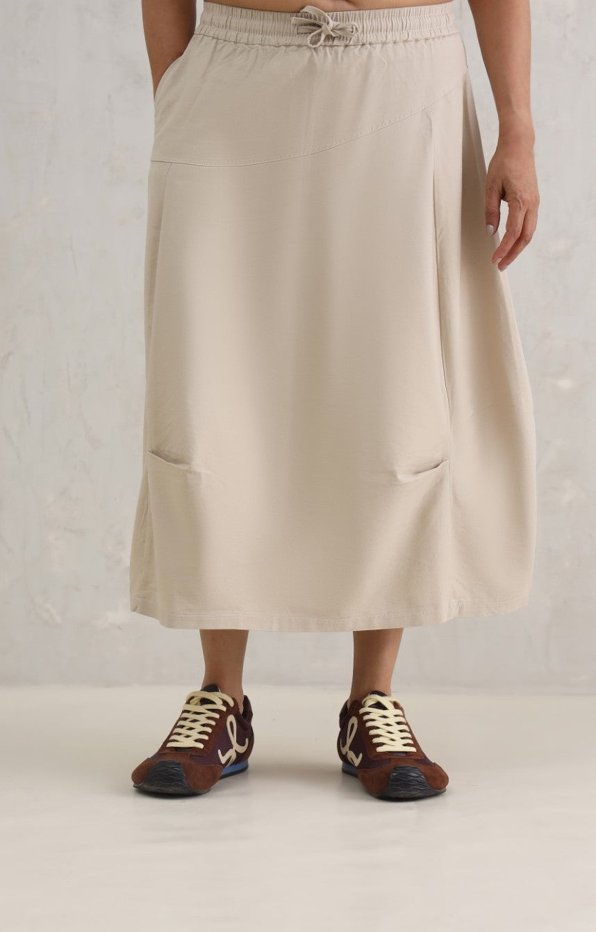 Biege Woven Skirt