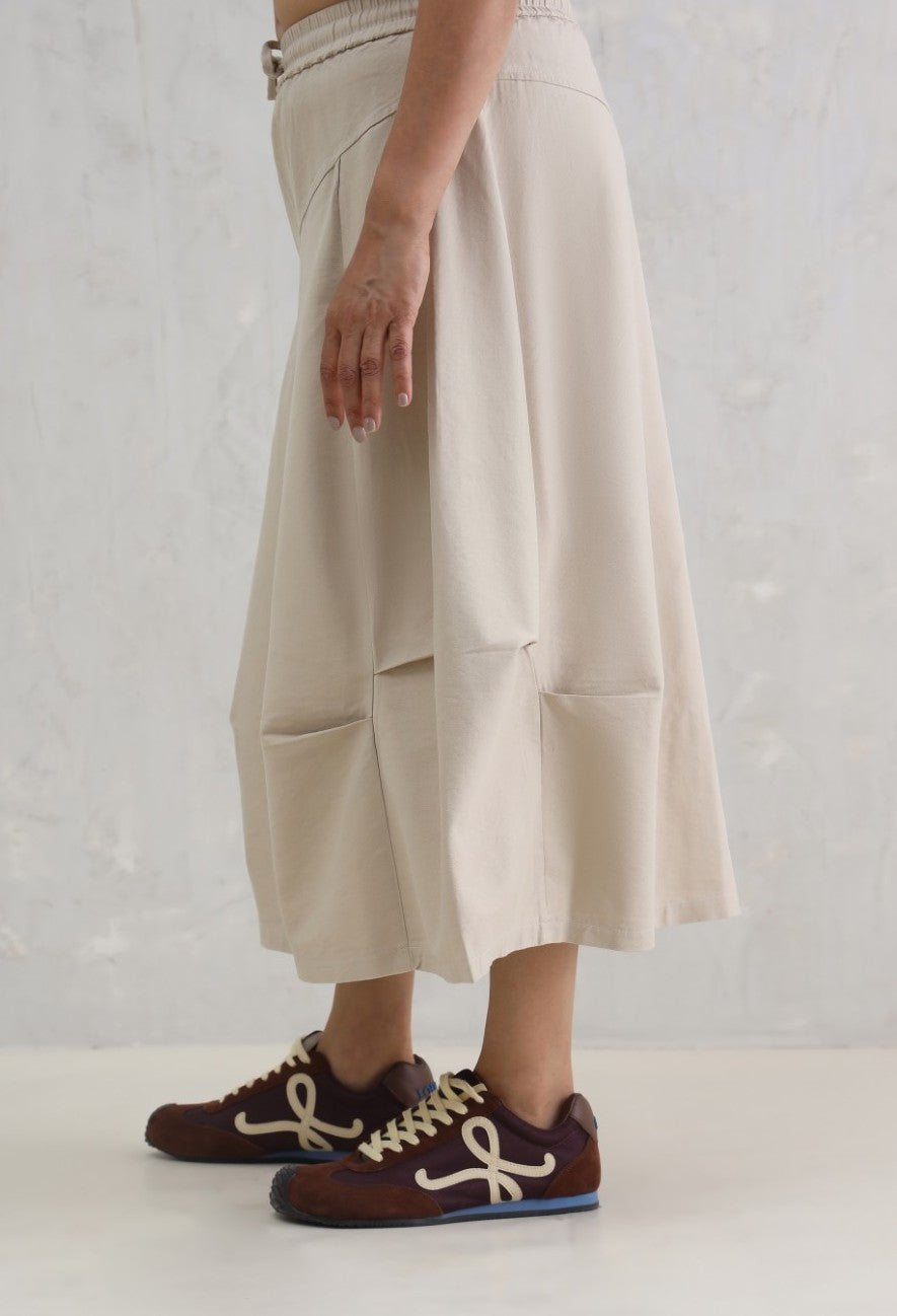 Biege Woven Skirt