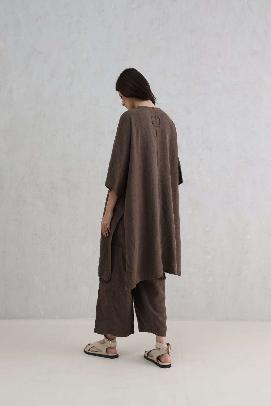 Brown Woven Tunic