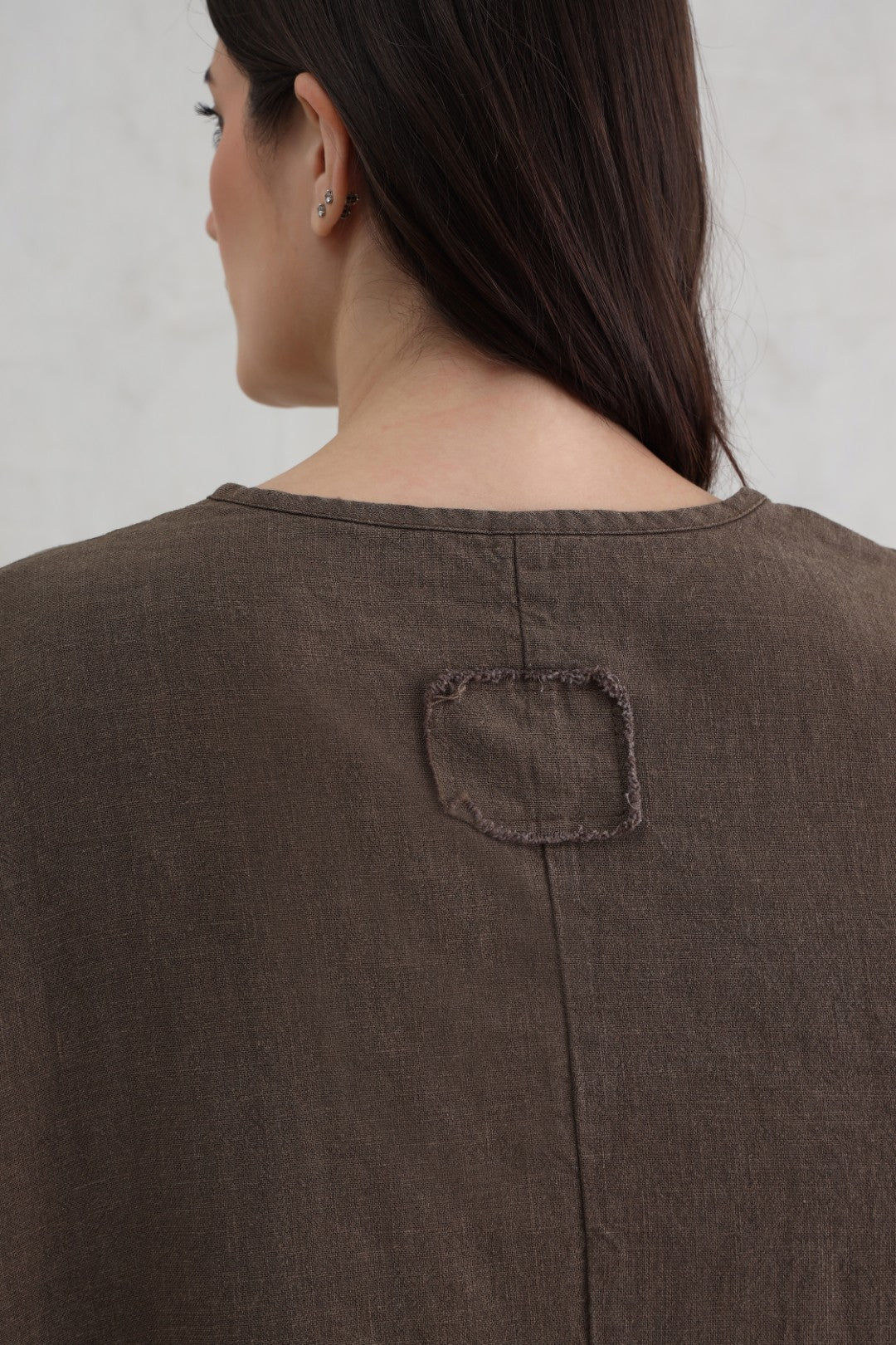 Brown Woven Tunic