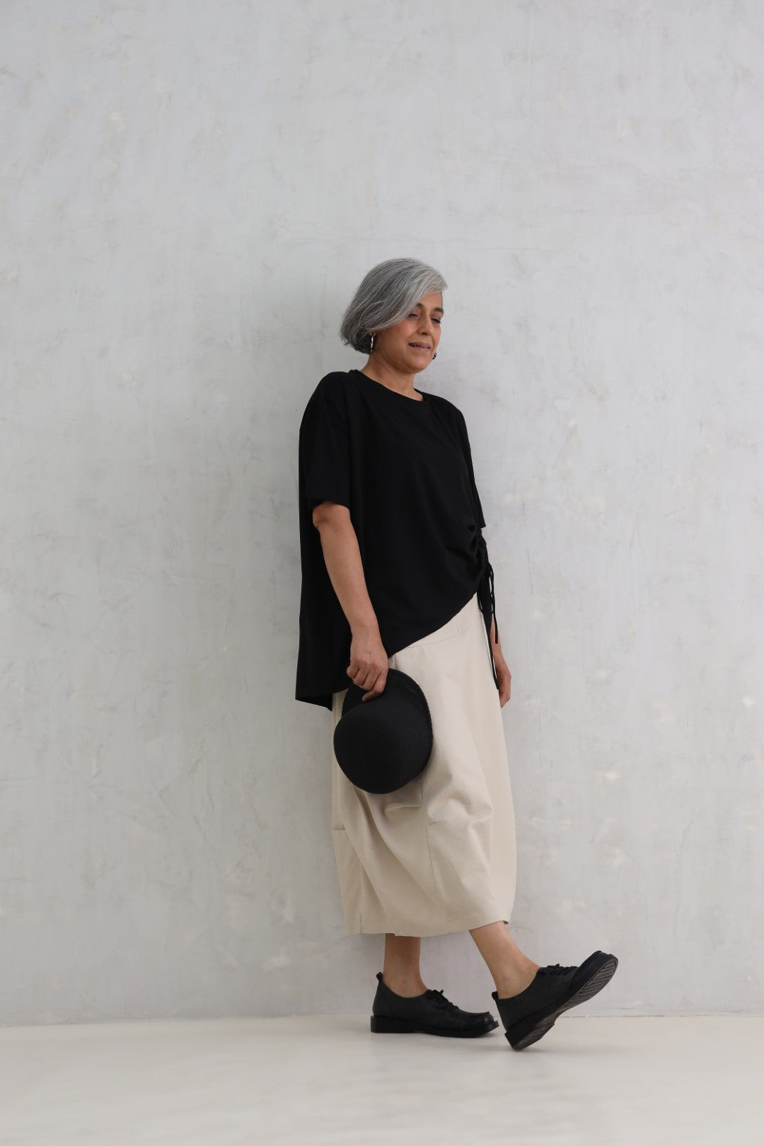 Knitted Black Top